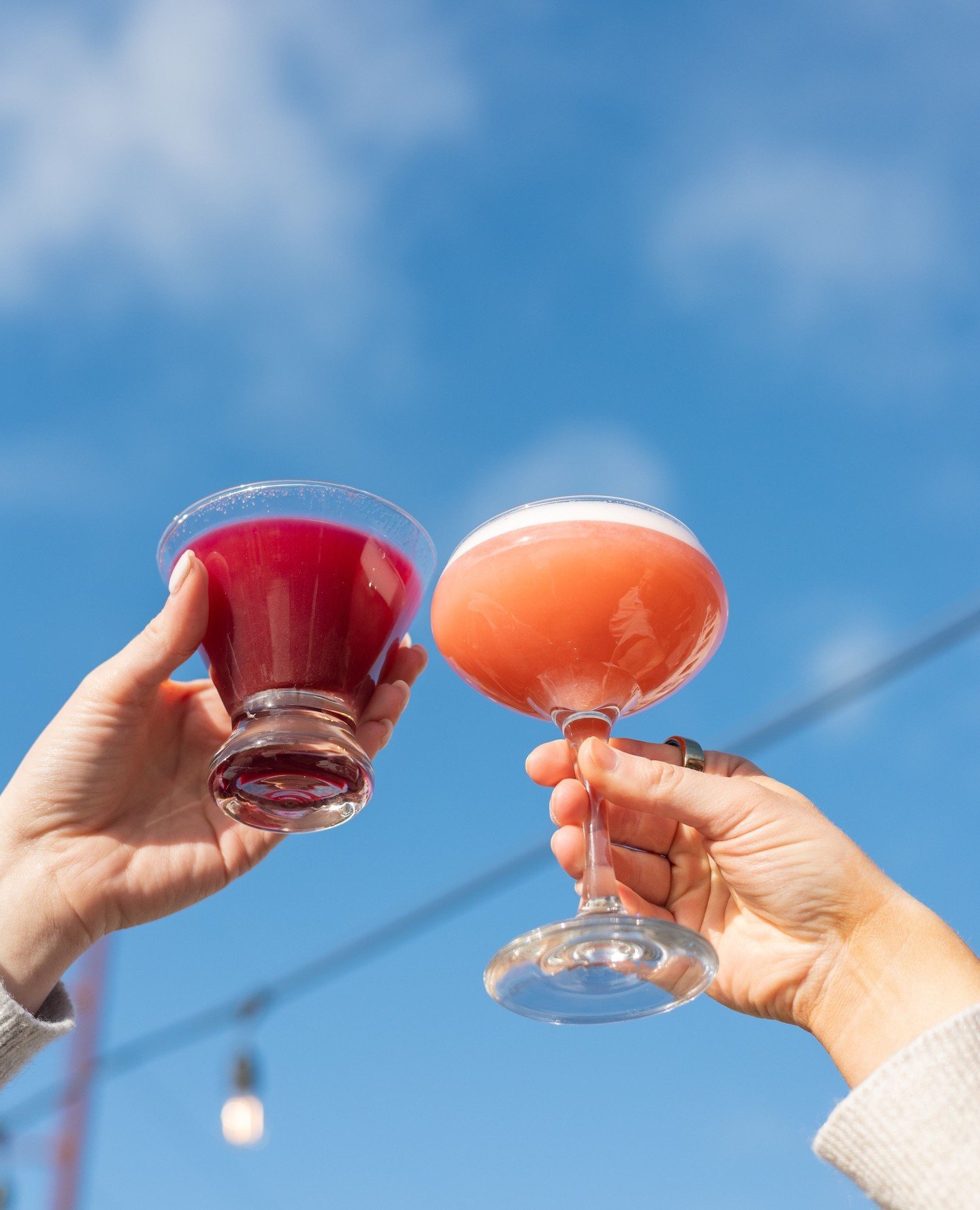 Todays weather forecast calls for a cocktail in the sun!!! ☀️ ⁠
⁠
Spend your Memorial Day weekend with us - we will be open regular hours!