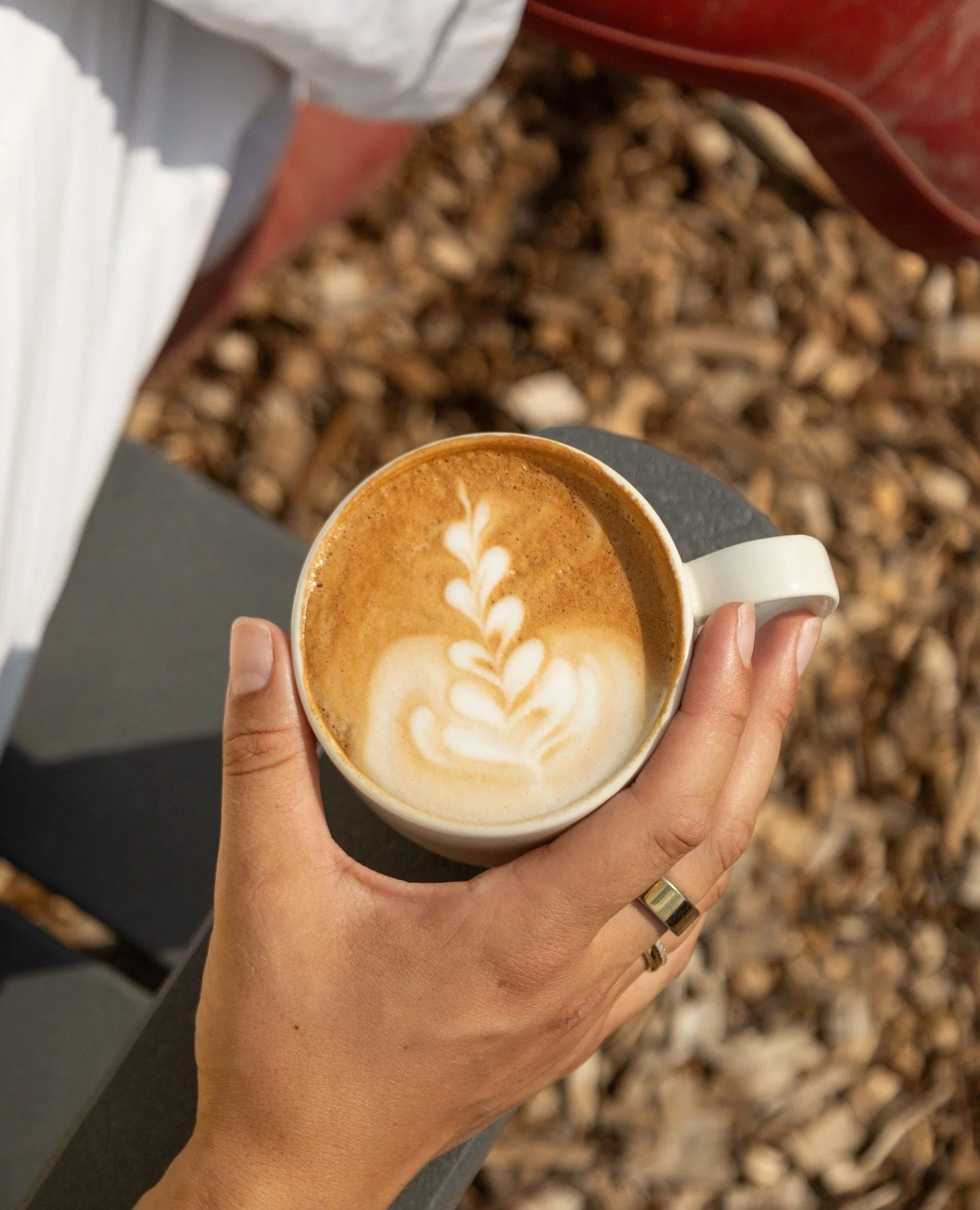 After a holiday weekend, we enjoy stopping at Fika for a warm pick-me-up! It's sure to boost your spirits on a gloomy spring day. We also might grab a pastry or two...⁠