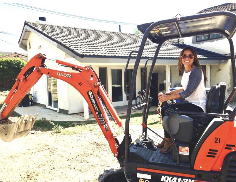 Heather Trilling Mini Excavator