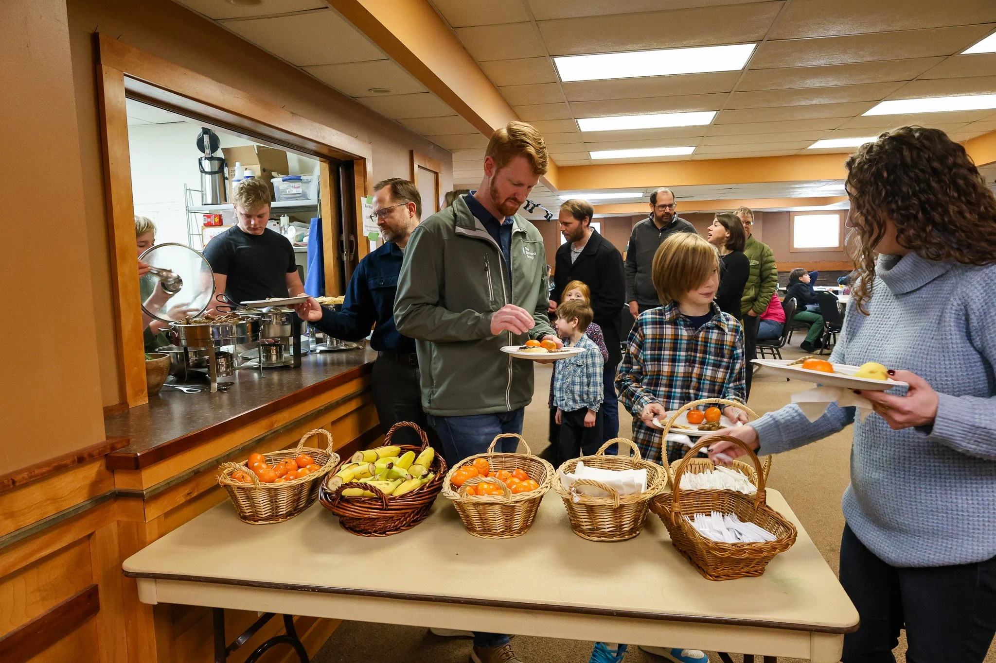 Thanks for sticking around for an impactful brunch! 🥞 Before Lent began, we hosted a "Shrove Sunday" Pancake Breakfast as a fun way to connect and fundraise for the Youth Mission Trip. We had over 20 helpers flipping 600+ pancakes and fryi
