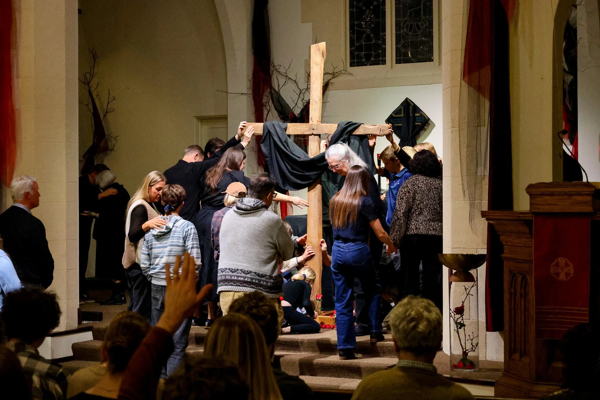 Good Friday, Part 2: Behold the wood of the Cross, on which was hung the world's salvation. ✝️
.
.
.
#goodfriday #holyweek #anglican #hopkinsmn @midwestanglican