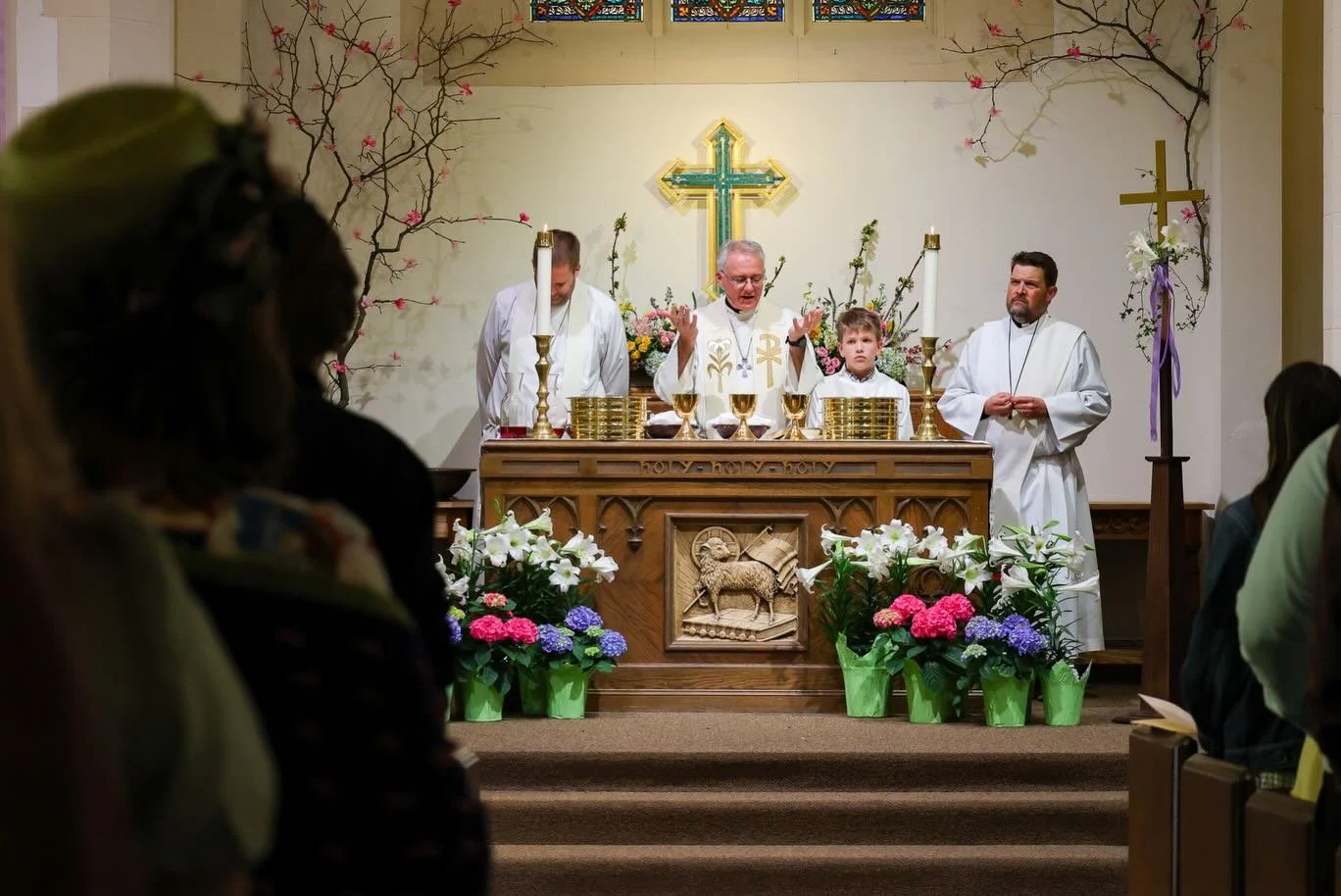 Easter Sunday, Part 3: Our service concluded with exuberant worship, communion, and a tradition from the Anglican Church in Kenya to &ldquo;send our problems to the Cross of Christ.&rdquo; 

Afterward, we continued the celebration with cinnamon rolls