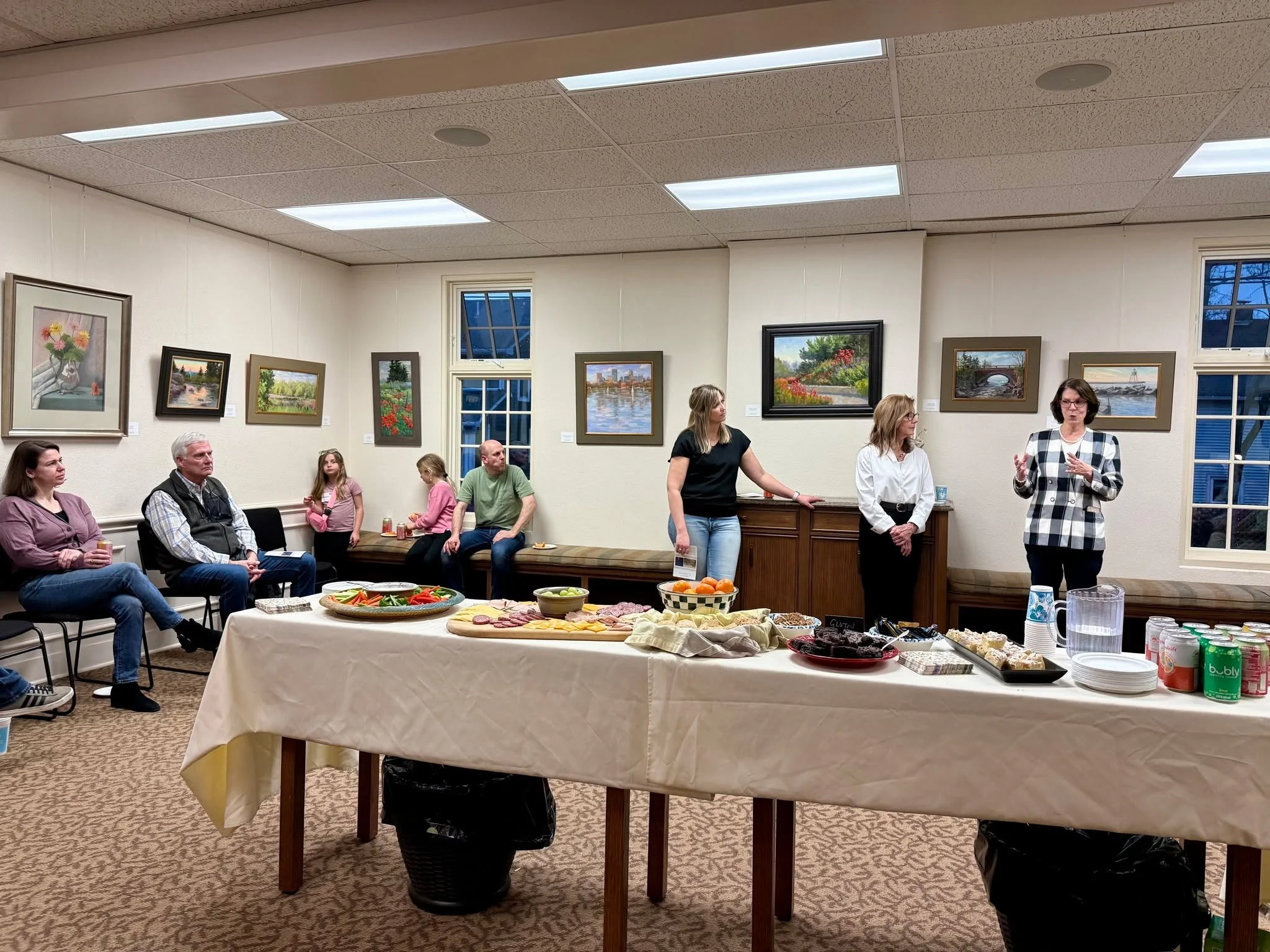 Our latest Art Gallery features original works from local, award-winning oil painters, Michele Combs and Christine Tierney. 🖼️ 

They traditionally show together and have displayed their work at numerous galleries and exhibitions in Minnesota and th