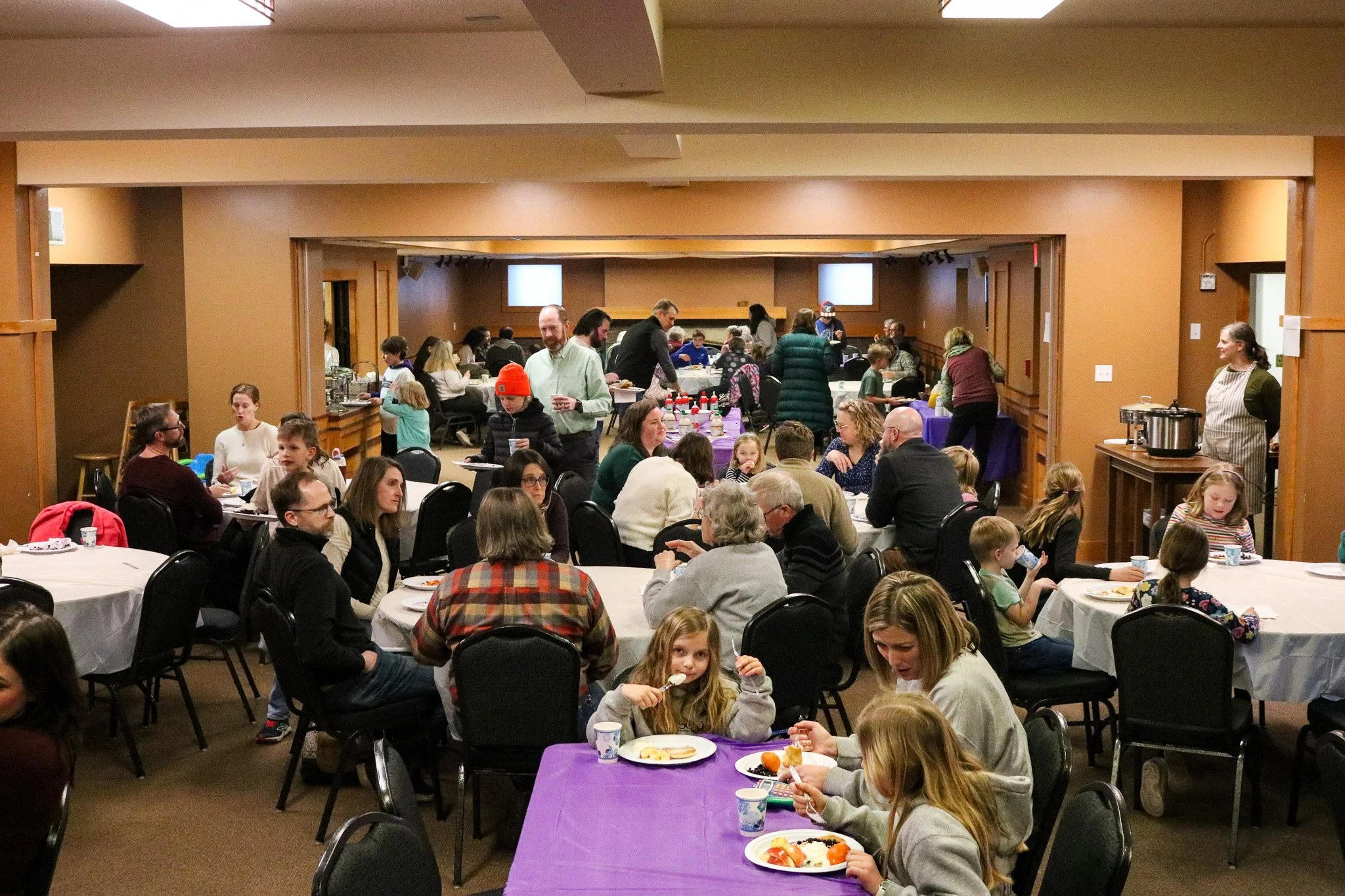 Potluck with Bishop Stewart