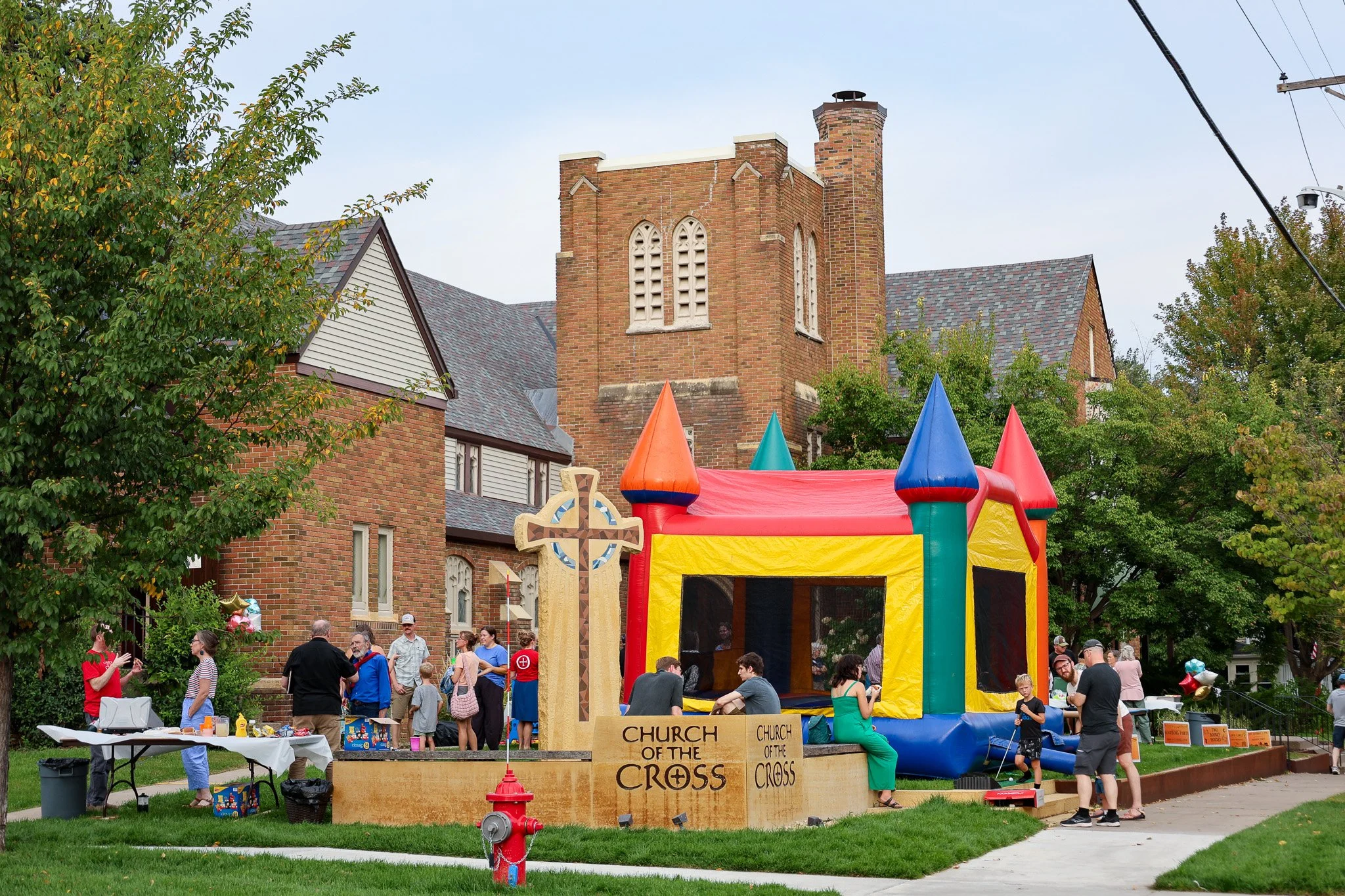 We're getting so excited to celebrate our birthday next week!! Don't forget to stop by on September 13th from 12:30-2 for food, cake, and a bouncy house 🎉🎁