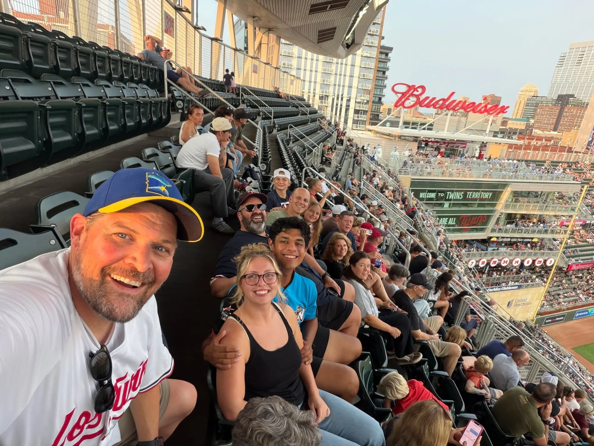 We had a blast cheering on the Twins last week!