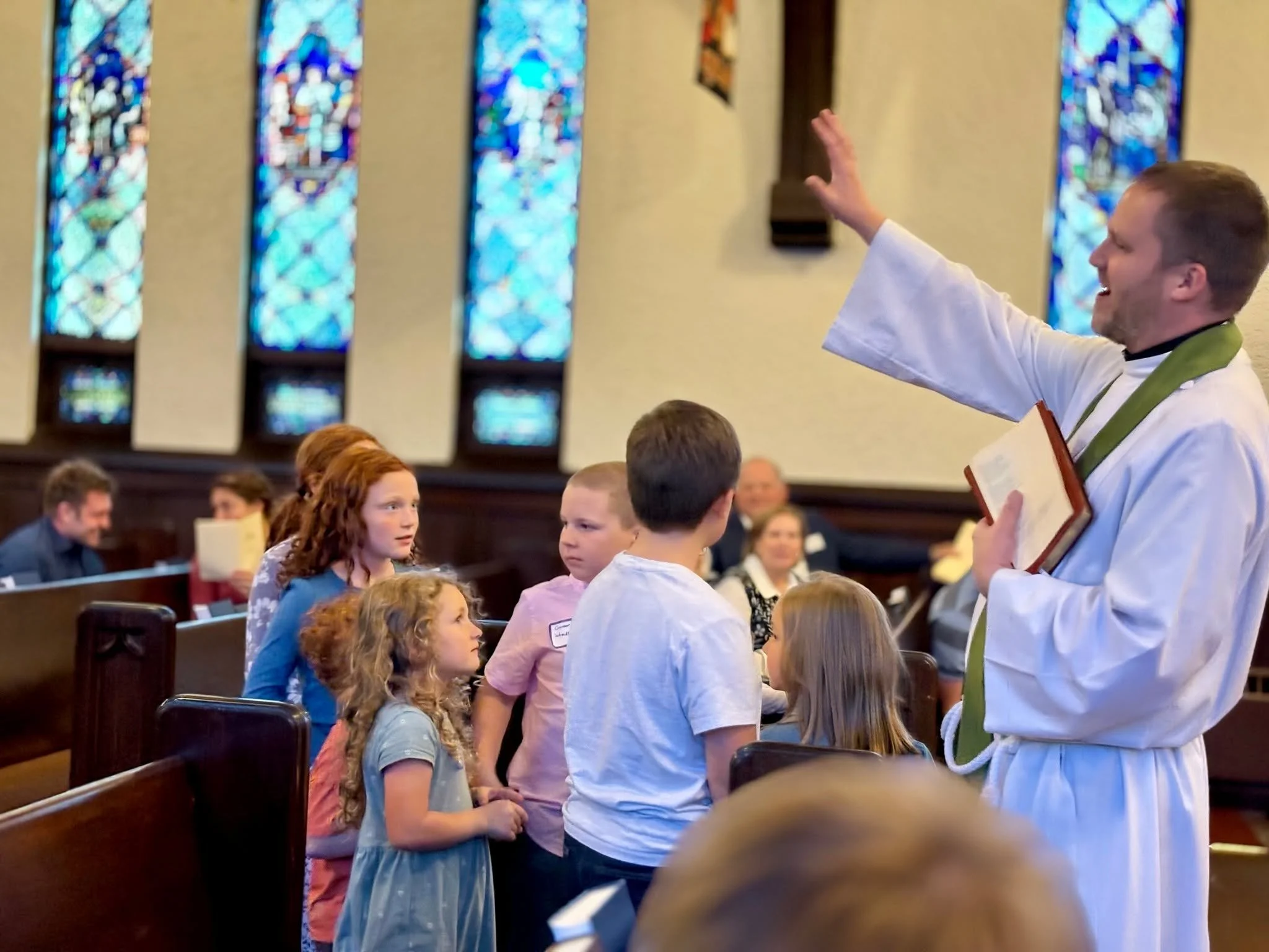 Our new church plant, Fargo Anglican, is meeting monthly for worship services. Priests from Church of the Cross and Resurrection Anglican have been going up north to lead the services. It's been a joy to see new people gathering around the Anglican t