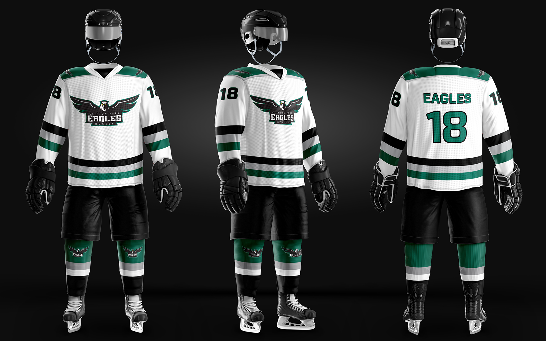 eagles hockey jersey