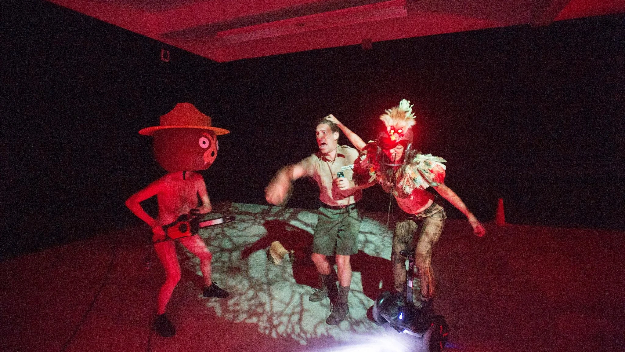 Doomocracy, created by Pedro Reyes, directed by Meghan Finn. Photo courtesy of the New York Times.