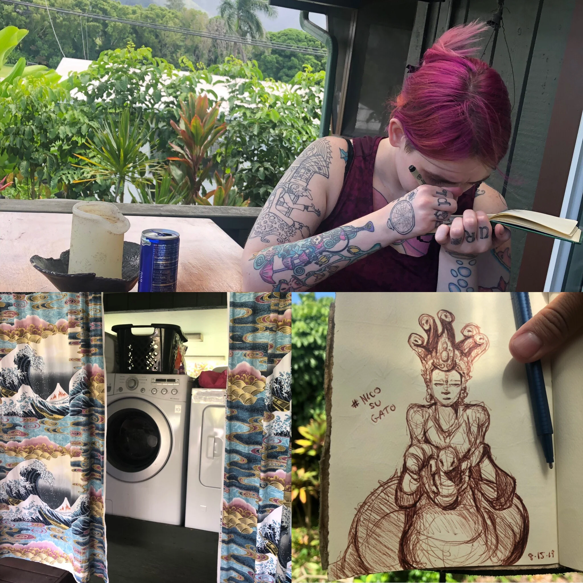 Chillin at the house