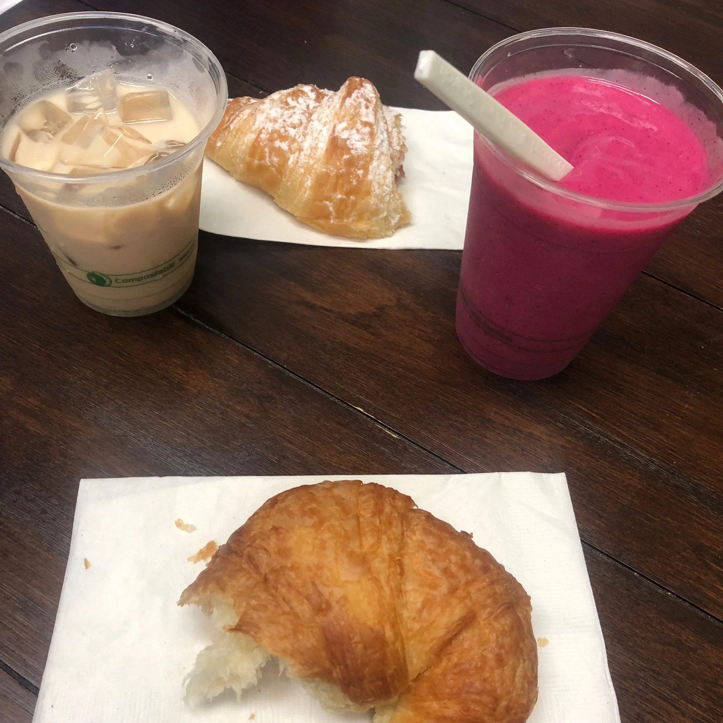 Dragon Fruit Smoothie bruh!!!!