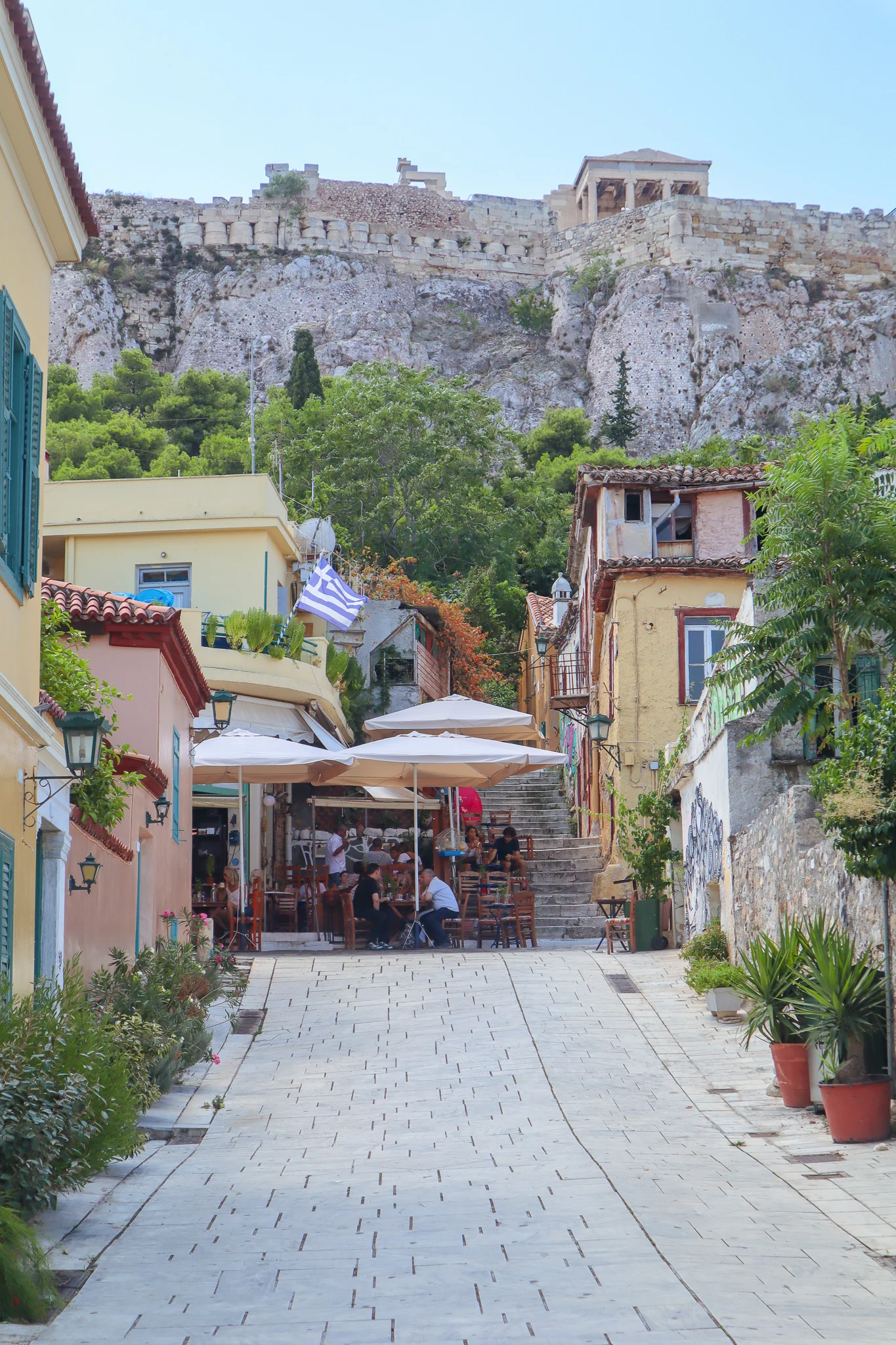 Near the Plaka area