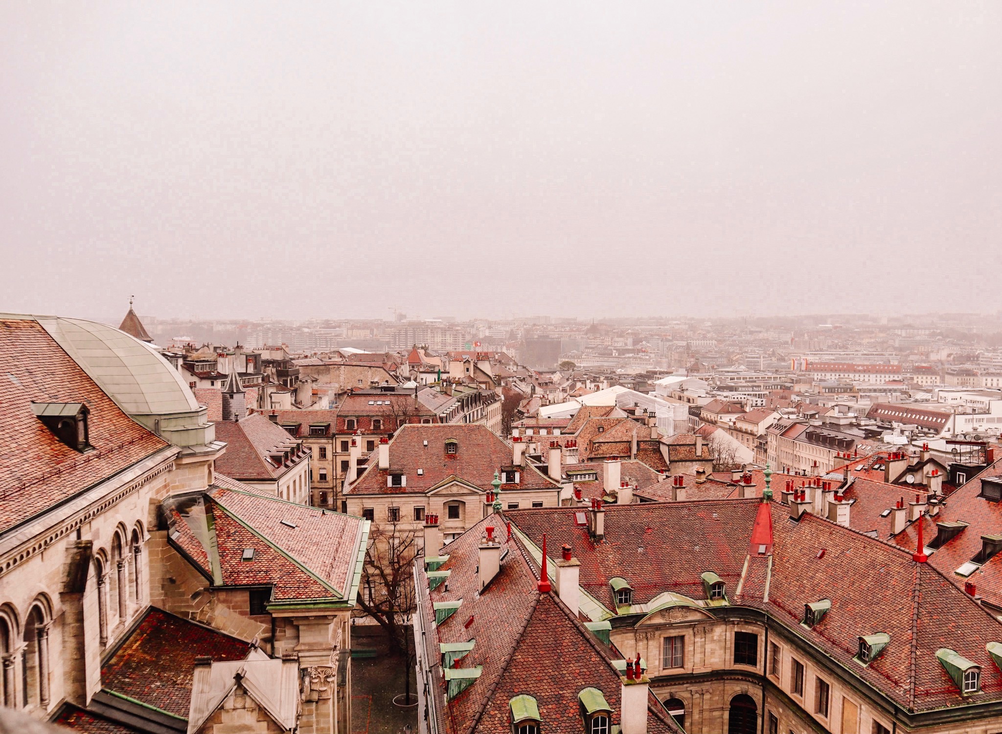 View from the Tower of the St. Pierre Cathedral