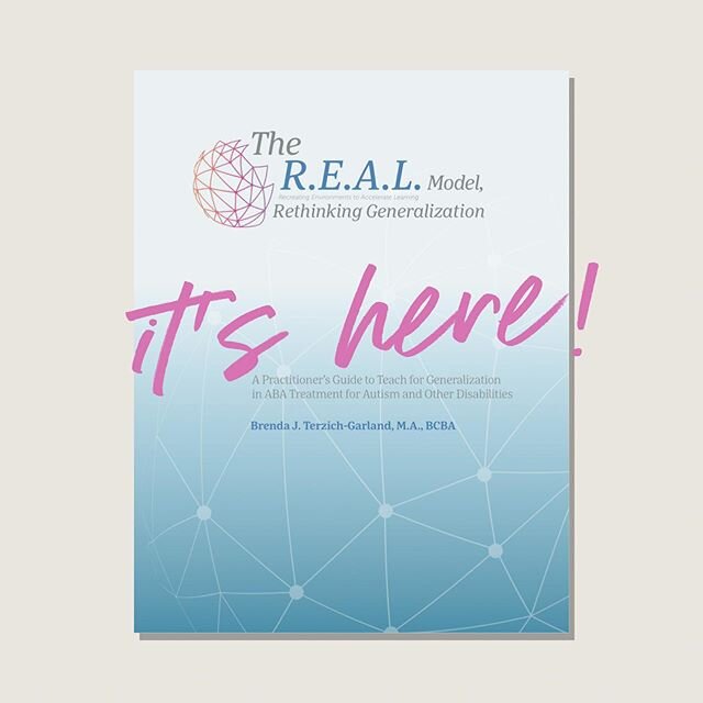 The guidebook to ABC&rsquo;s signature method is here! The @r.e.a.l.model is what we use for teaching our clients how to generalize the skills they learn, and now you&rsquo;ll be able to use it too. Written by creator and ABC co-founder Brenda Terzic