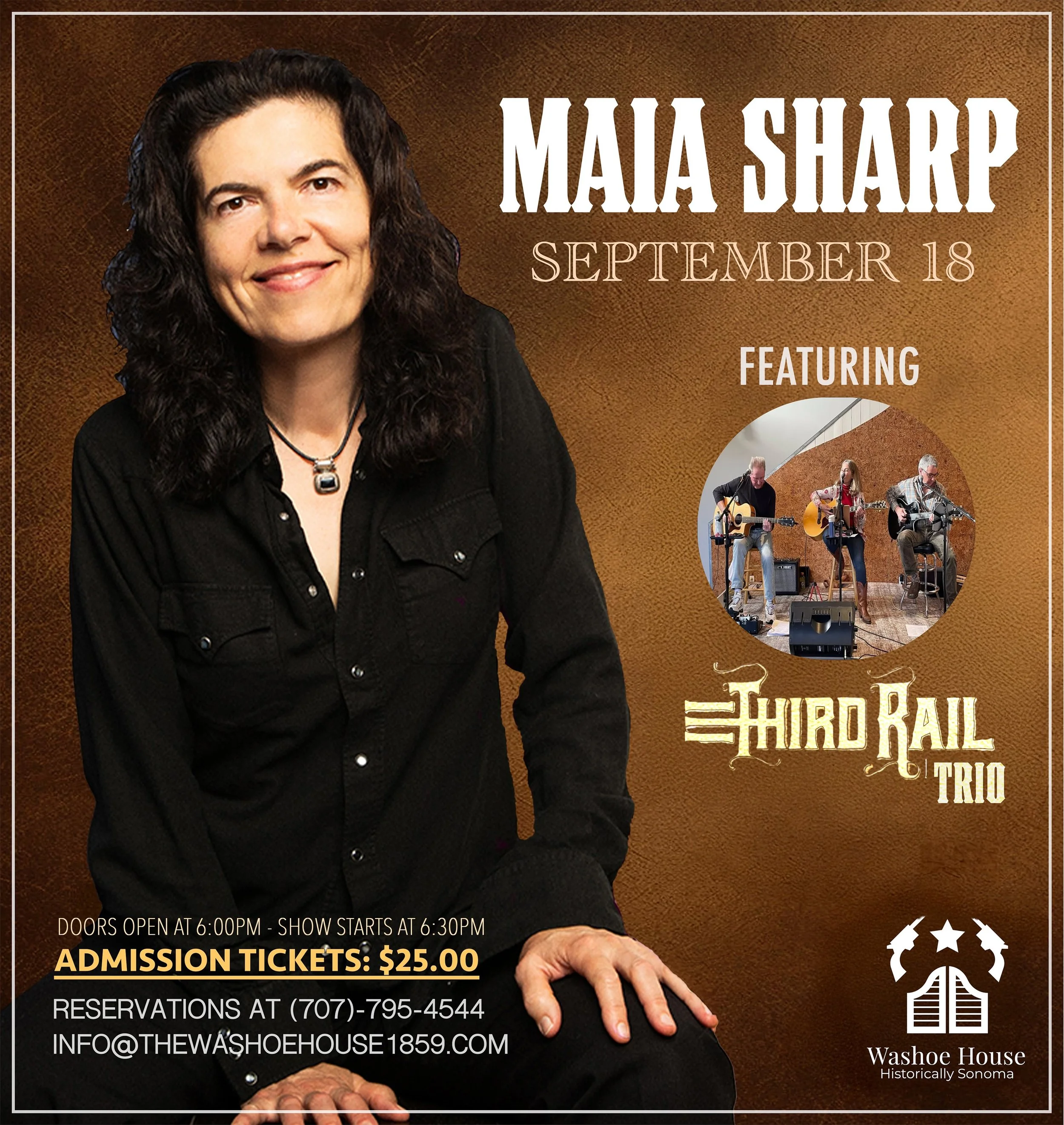 Maia Sharp and Third Rail Trio
