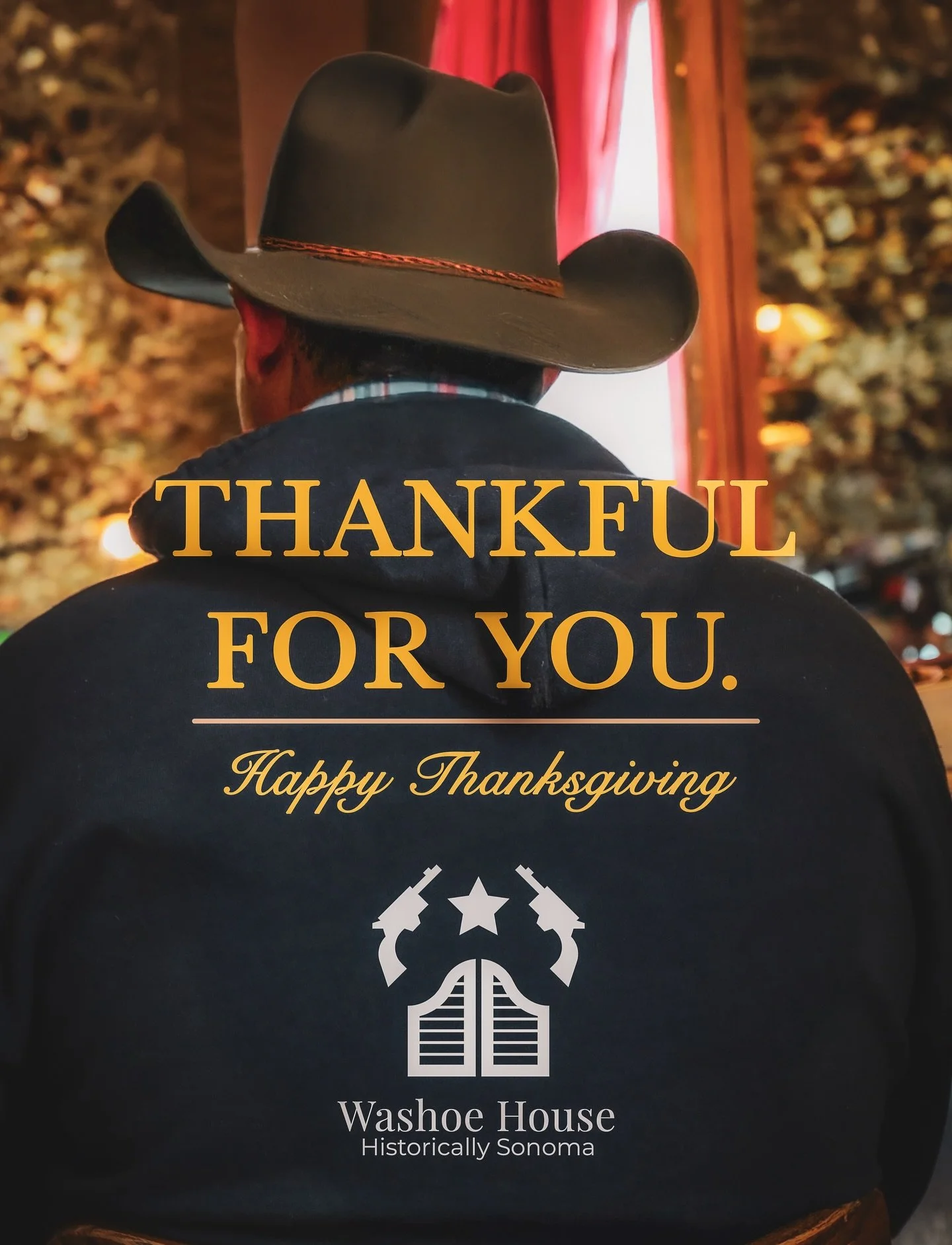 🍂 What an amazing year it has been. Thank you all for filling the Washoe House with love, fun, and unforgettable moments. We are incredibly thankful for you, and this beautiful community. 🤎🙏🏽 #happythanksgiving