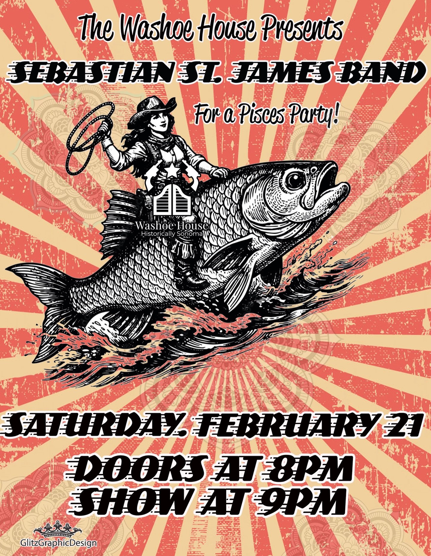 This Saturday, February 21st, Sebastian St. James Band make their way to the Washoe!! Doors open at 8pm and the show will start at 9pm. Alright! Now you know where the party is at!! 🔥🎉 #washoehouse #sonomacounty #petalumacalifornia