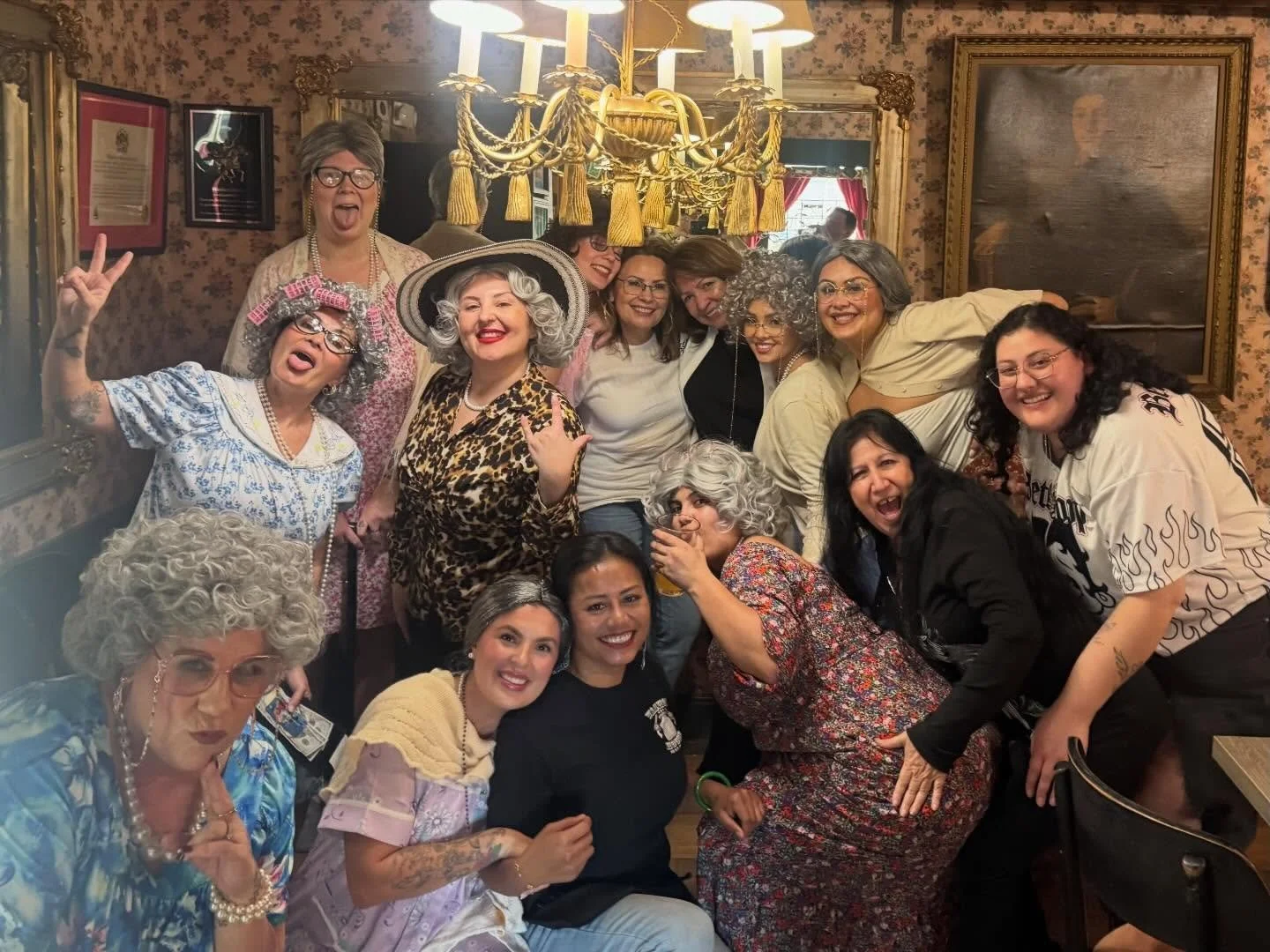 These Grannies sure know how to party! Thank you for sharing your special day with us. Happy Birthday Barbara! 🎂🤗🎉❤️