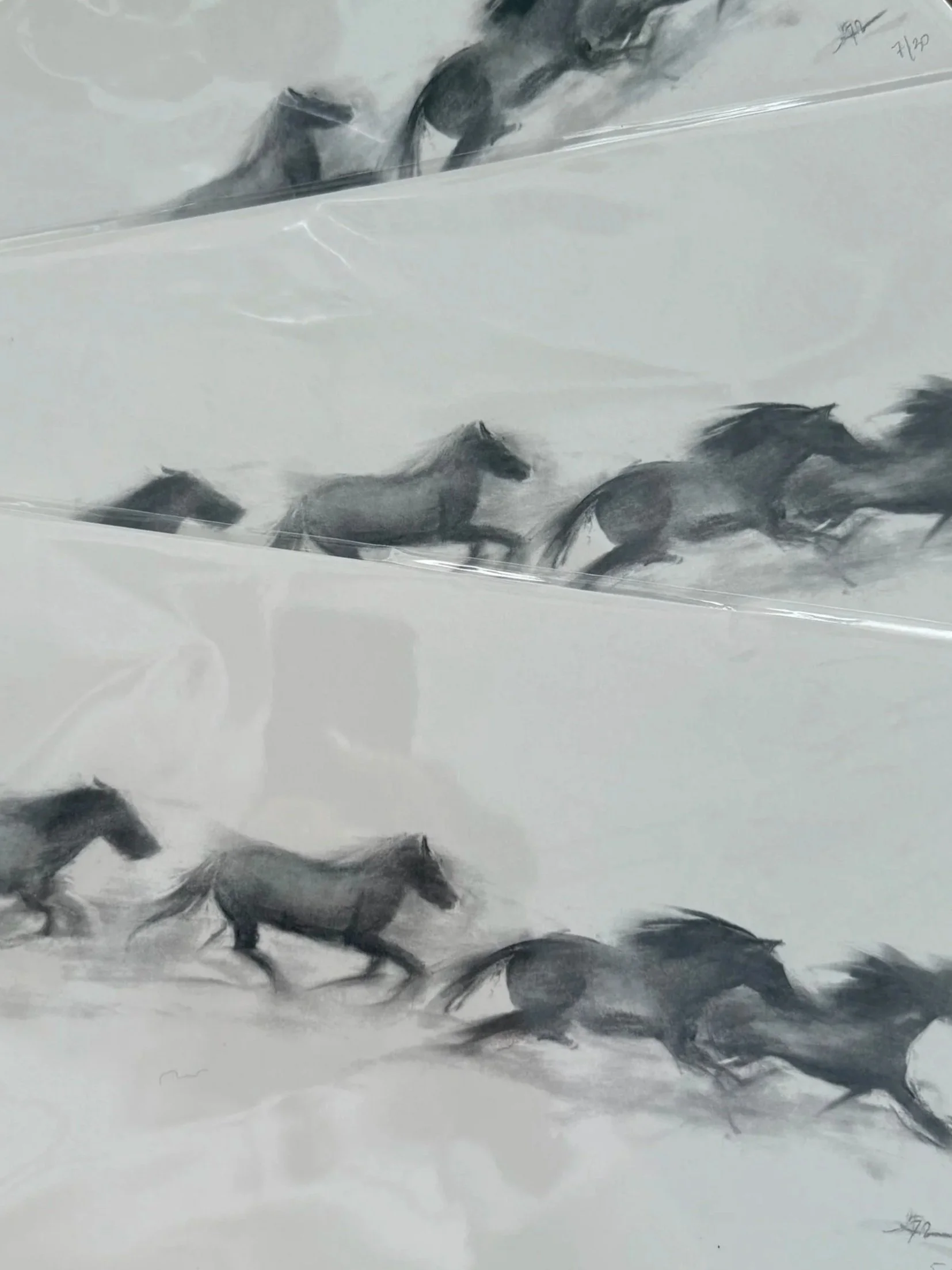 Fire Horse, Archival Print