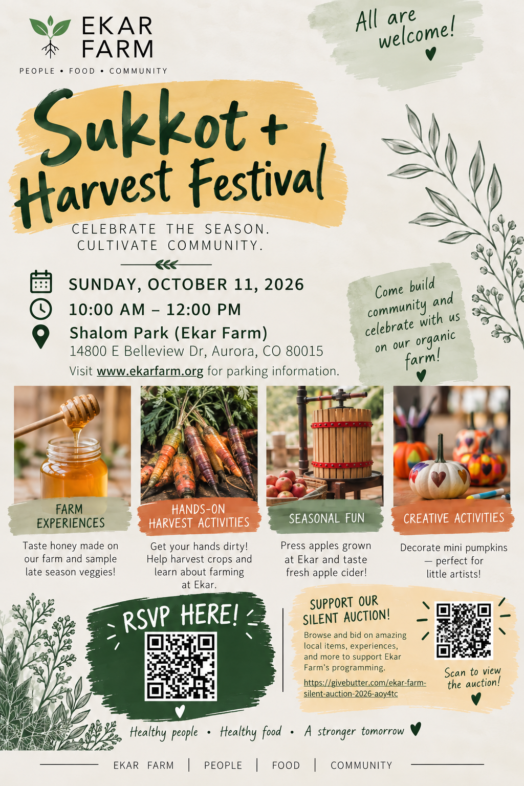 Sukkot/Harvest Festival