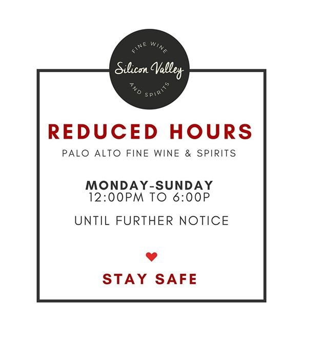 Notice: starting tomorrow we will be reducing our hours to 12:00pm to 6:00pm in order to keep everyone healthy and safe. When in store we recommend staying 6 feet away from other customers and washing your hands immediately afterwords. Stay safe ever