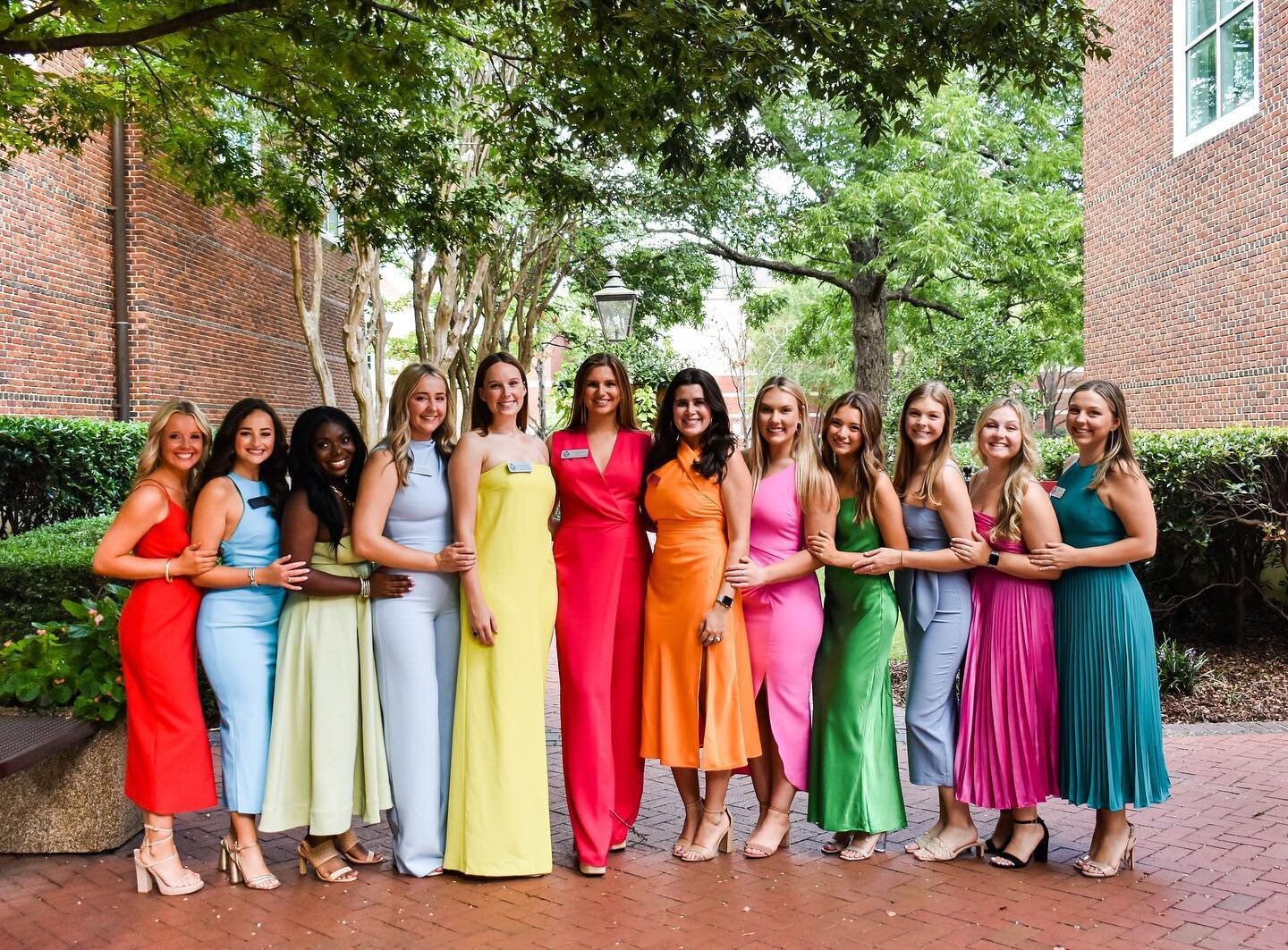 Here we go! Primary recruitment has officially started and we are so excited to show you all why we #GOGREEK!!

Thank you @effiesinc for our convocation outfits!!