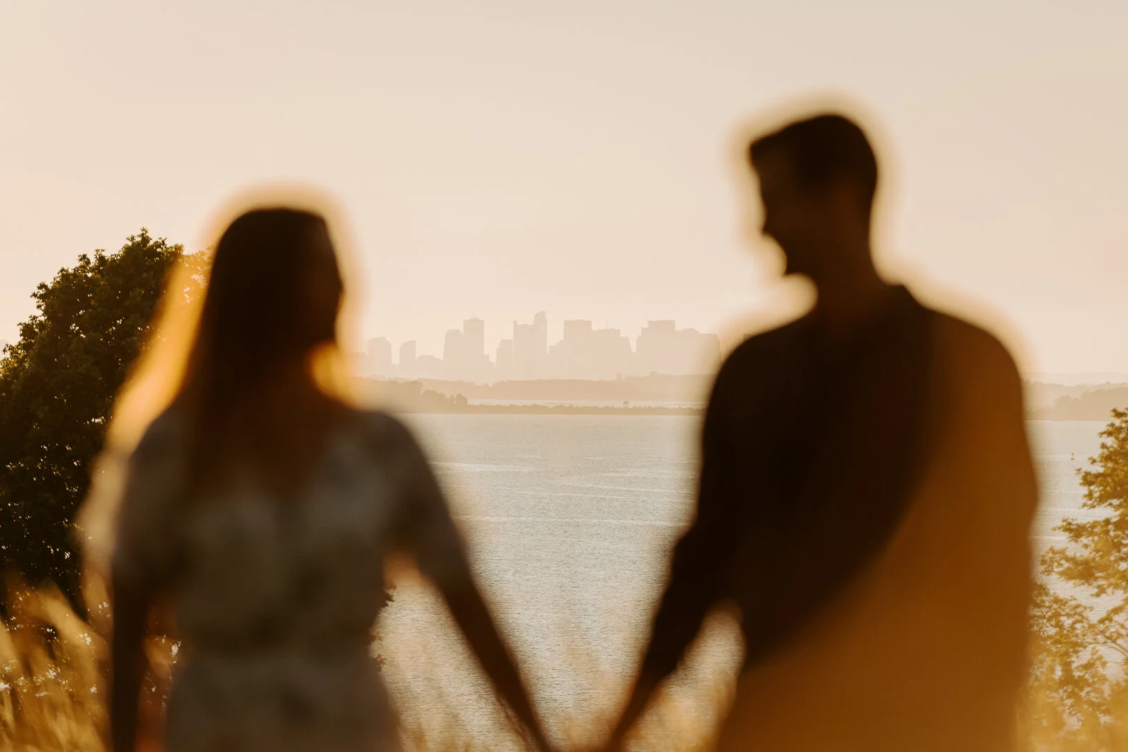 Casey + Derek | World's End Oceanside Engagement Hingham, MA