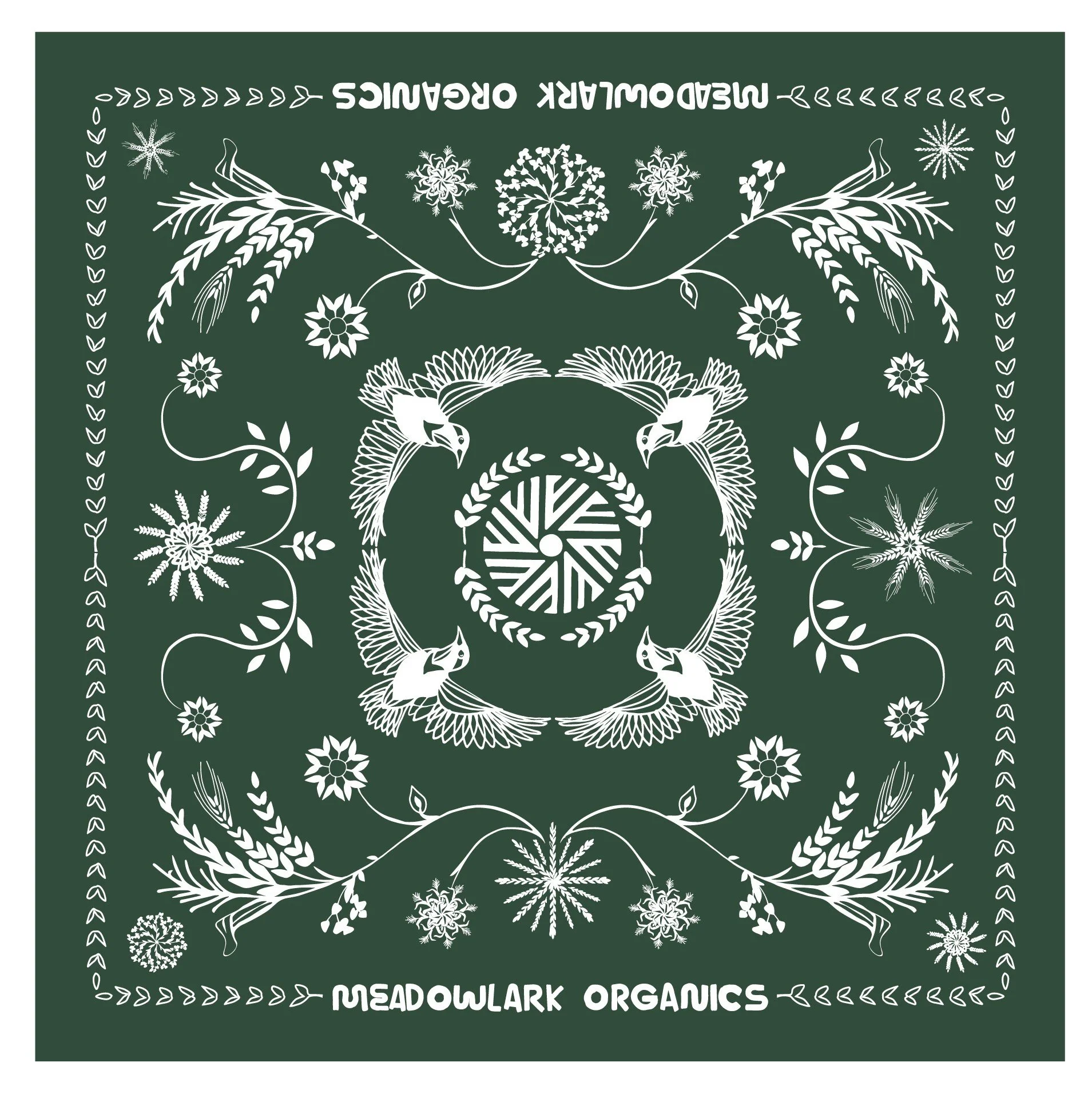 Mockup_Meadowlark Organics Bandana_Meadowlark Organics_Dark Green-V1.jpg