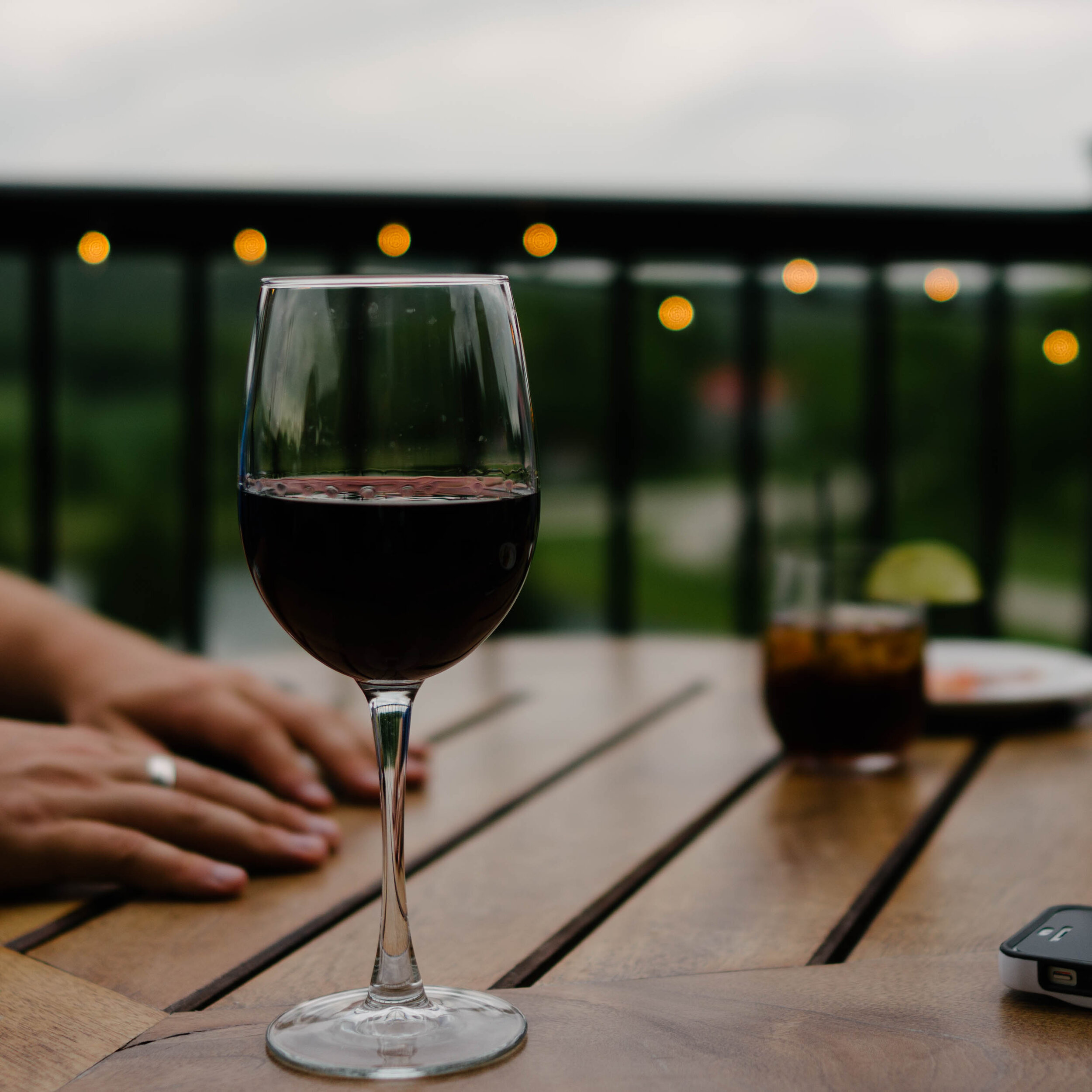 wine stress hormonal imbalance