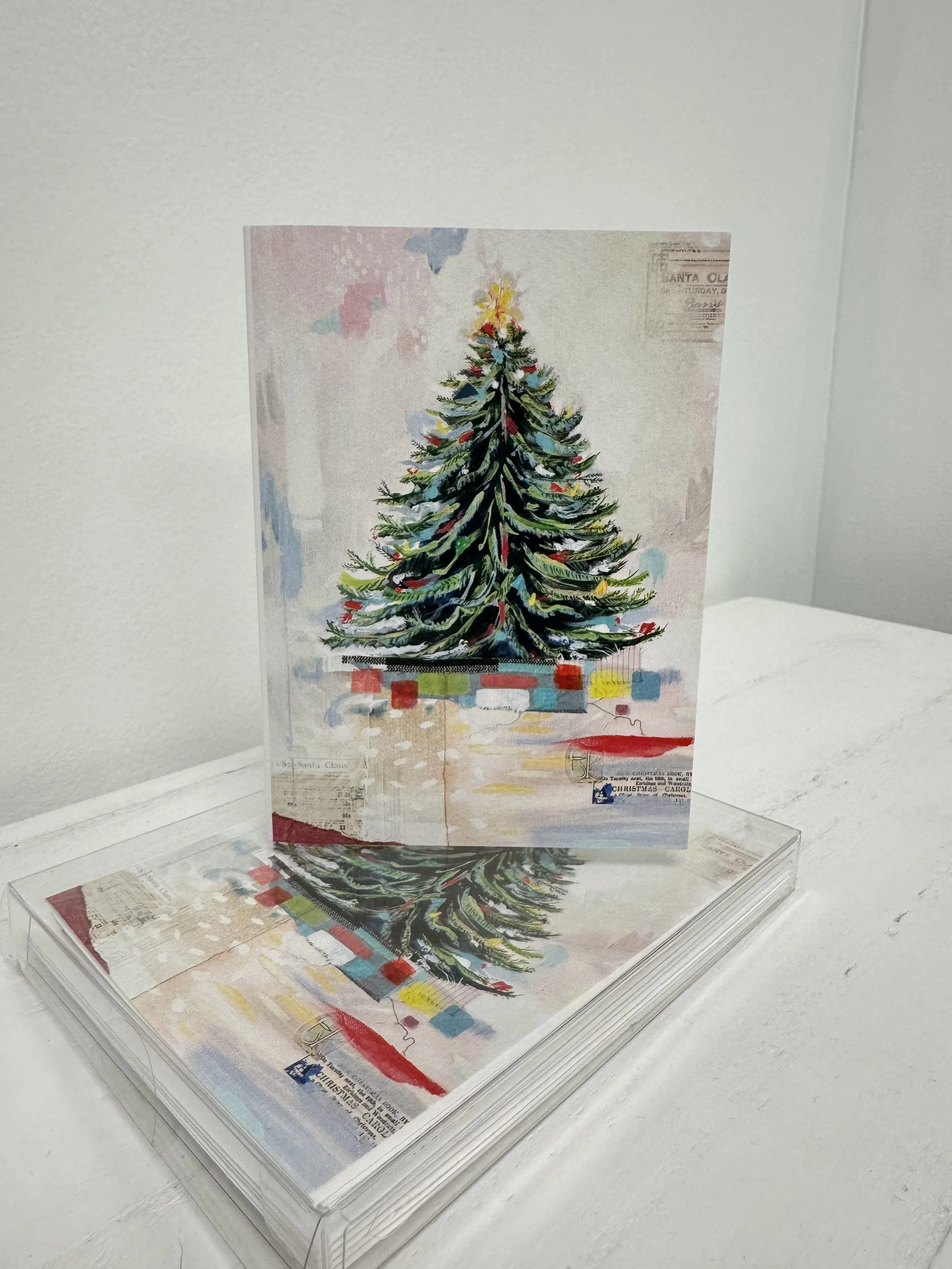 Christmas Tree Card Set