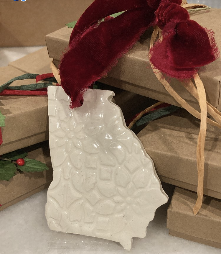 Ceramic GA ornament