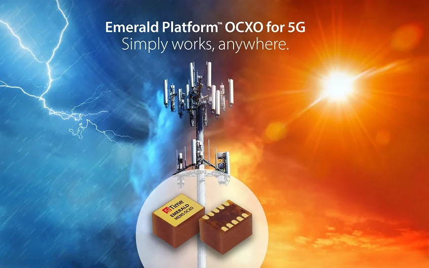 SiTime Launches the Emerald Platform, a Game-changing MEMS Timing Solution for 5G Infrastructure
