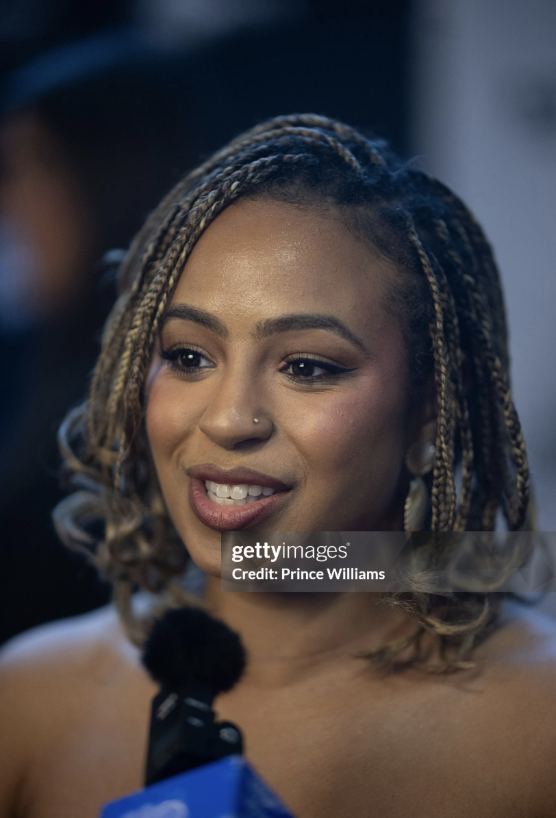  At the 2025 Atlanta Film Festival premiere of “The Games In Black &amp; White”    