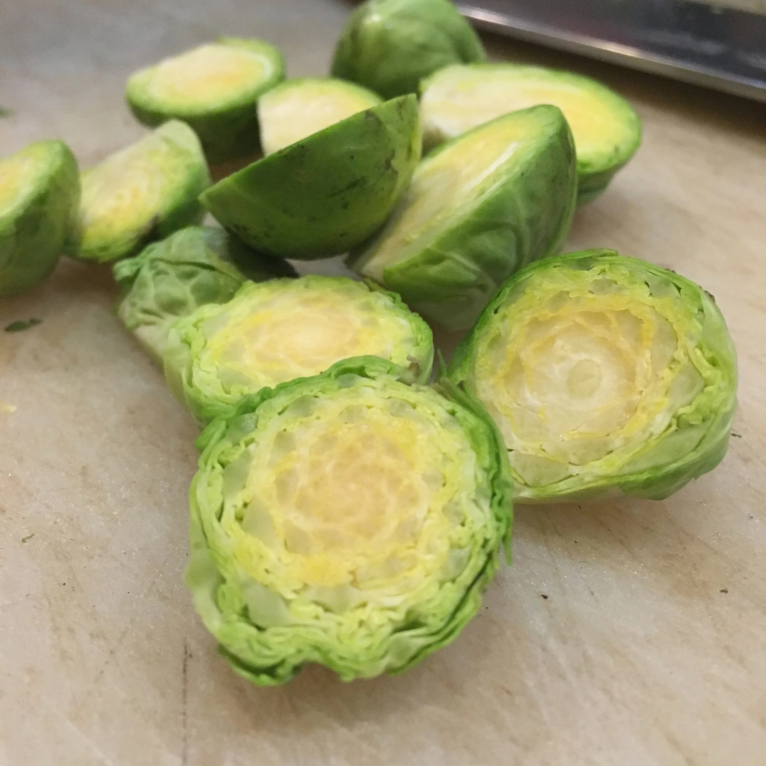 Brussels sprouts ABSOLUTELY amaze me…how could i hate this vegetable as a child?