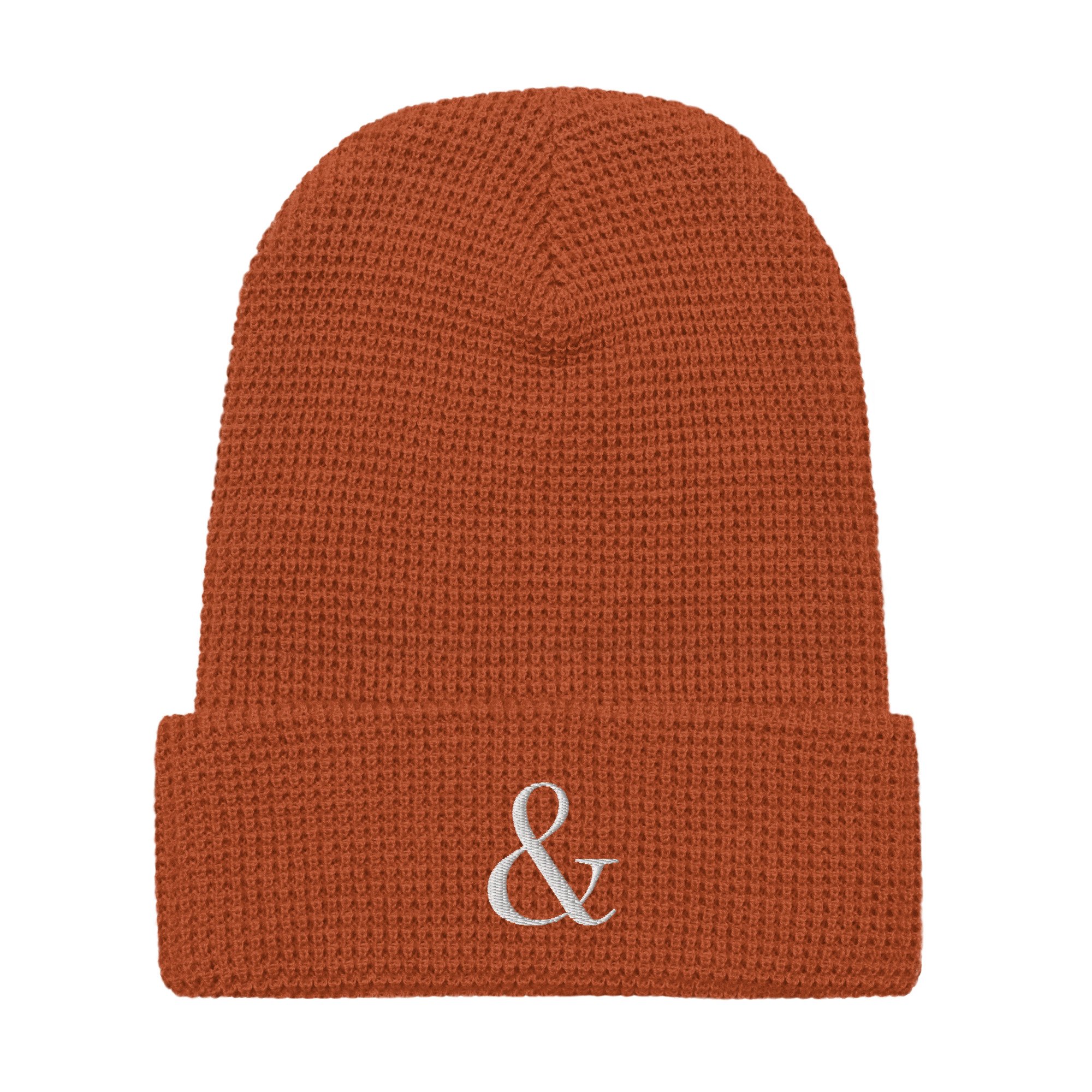 "&" Waffle Beanie