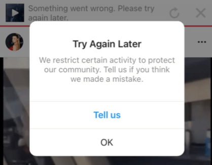 How To Fix Instagram Action Block Error 2023 We're sorry but something  went wrong. Try Again Later