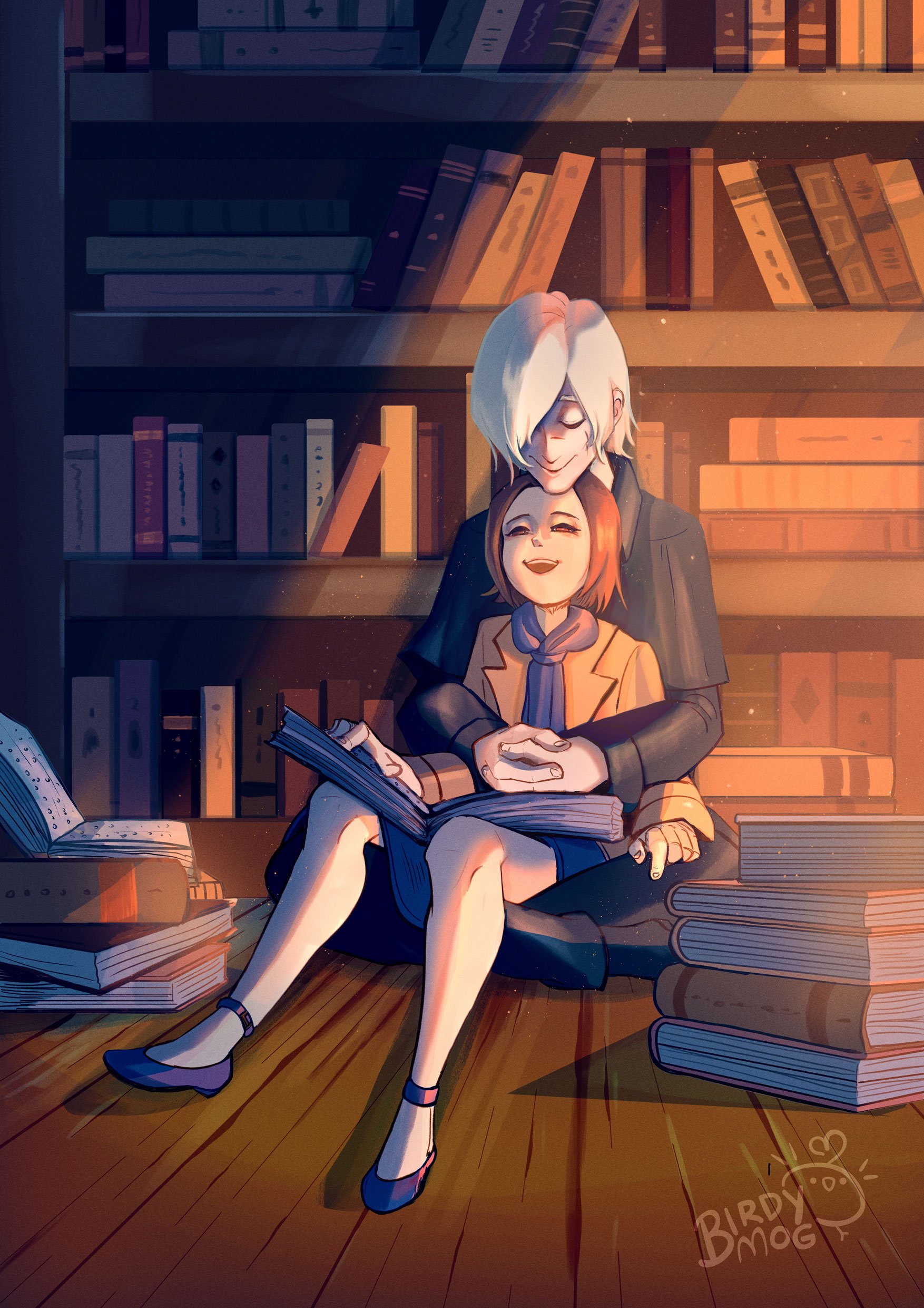 They're Reading Books