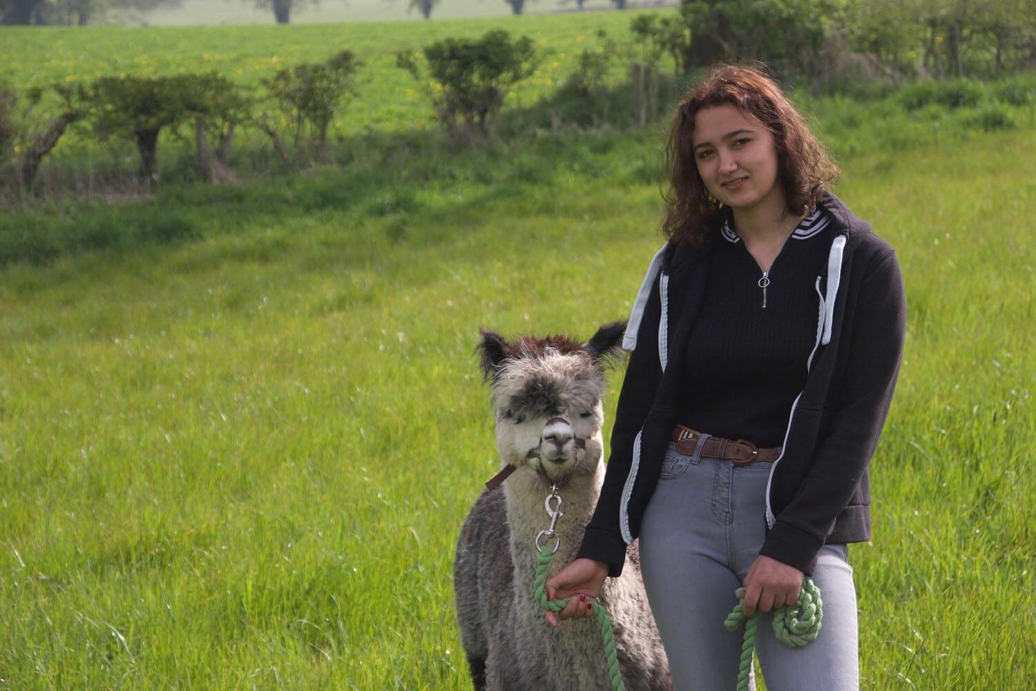 Girl-with-Alpaca