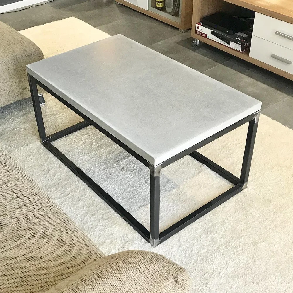 Beton Couchtisch (rechteckig) — BETONfieber