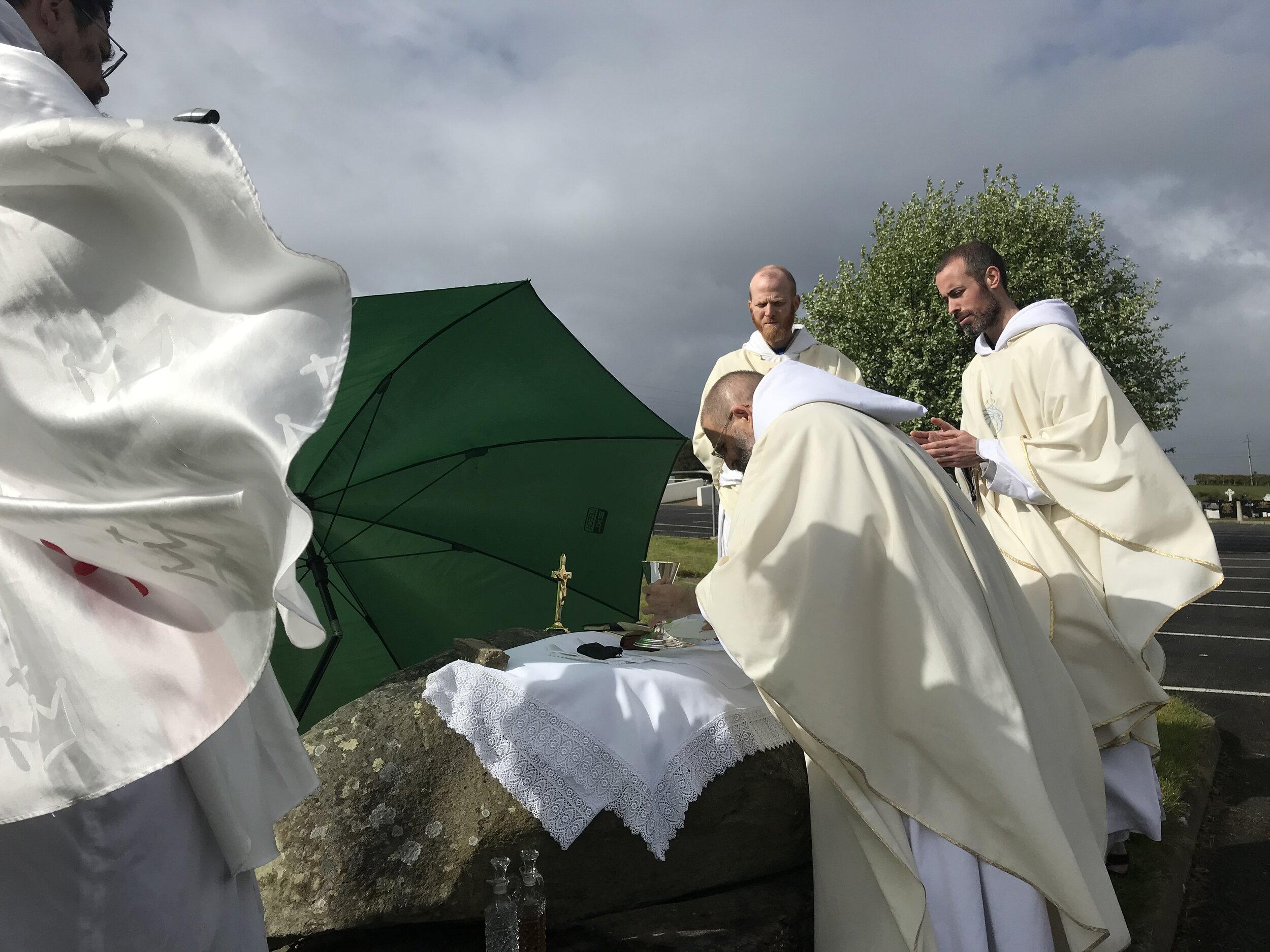 7. Fr Thomas CFR, Fr. Francesco CFR, Fr. Issac CFR and Fr. Charles CFR.JPG