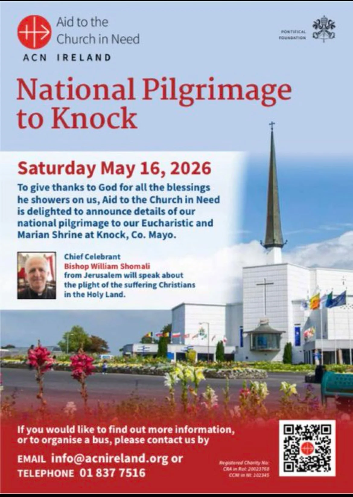 Thousands expected in Knock for special Holy Land Pilgrimage