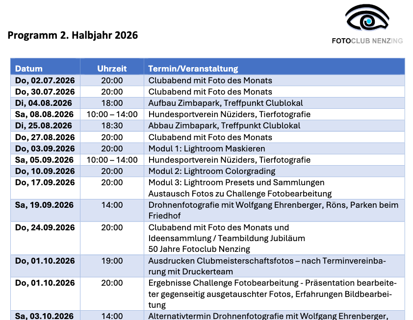 Kreativer Herbst &amp; packende Perspektiven: Unser neues Programm ist da!