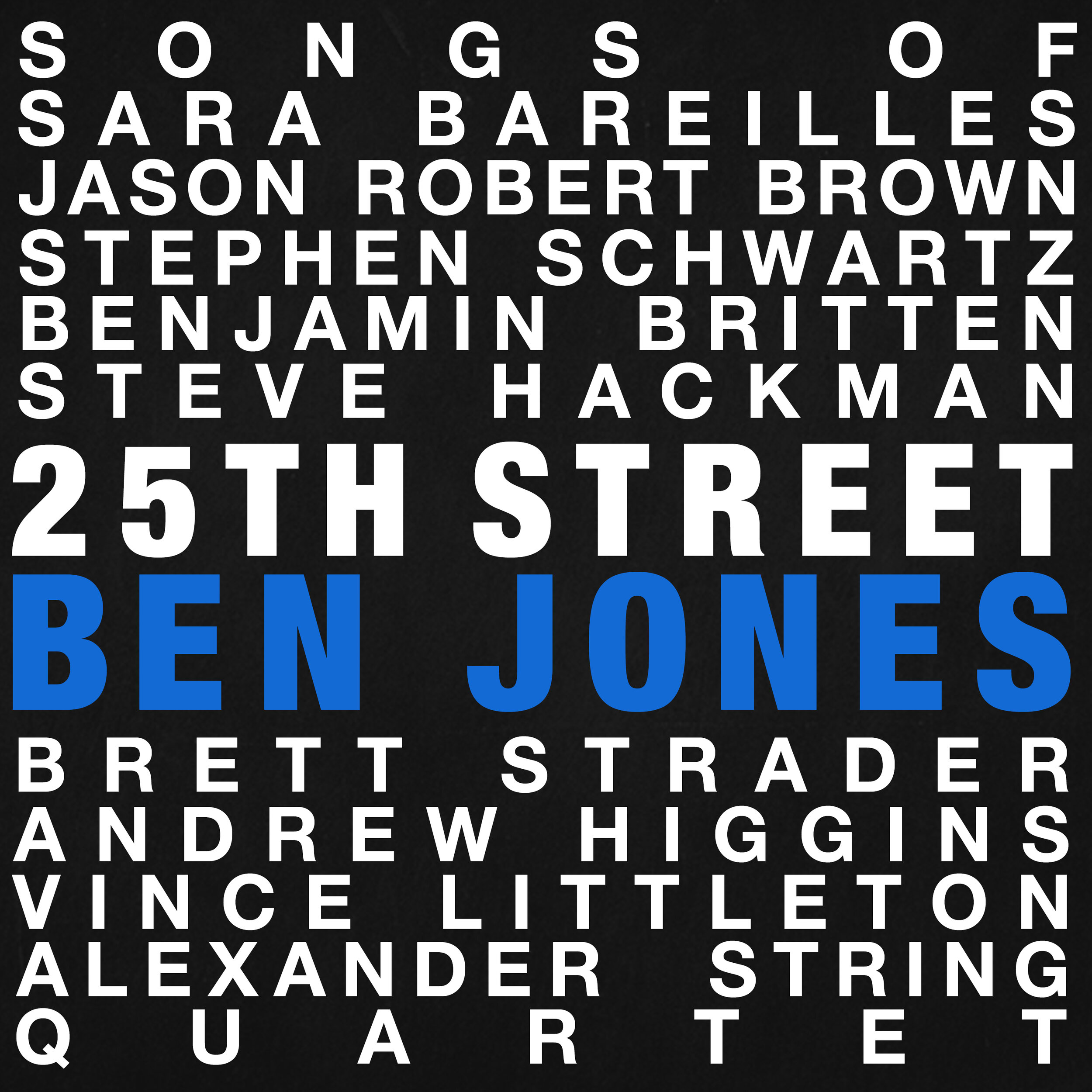 BEN JONES Singer Actor