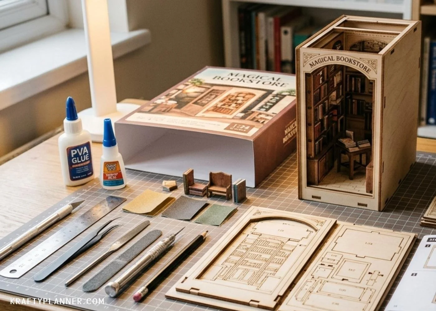 What to Prepare Before Creating a Miniature Book Nook Display