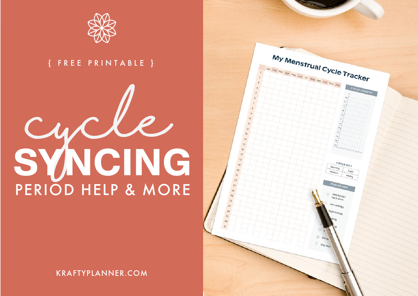 Cycle Syncing: Period Help And More — Krafty Planner