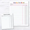 Free Printable Books I've Read Tracker — Krafty Planner