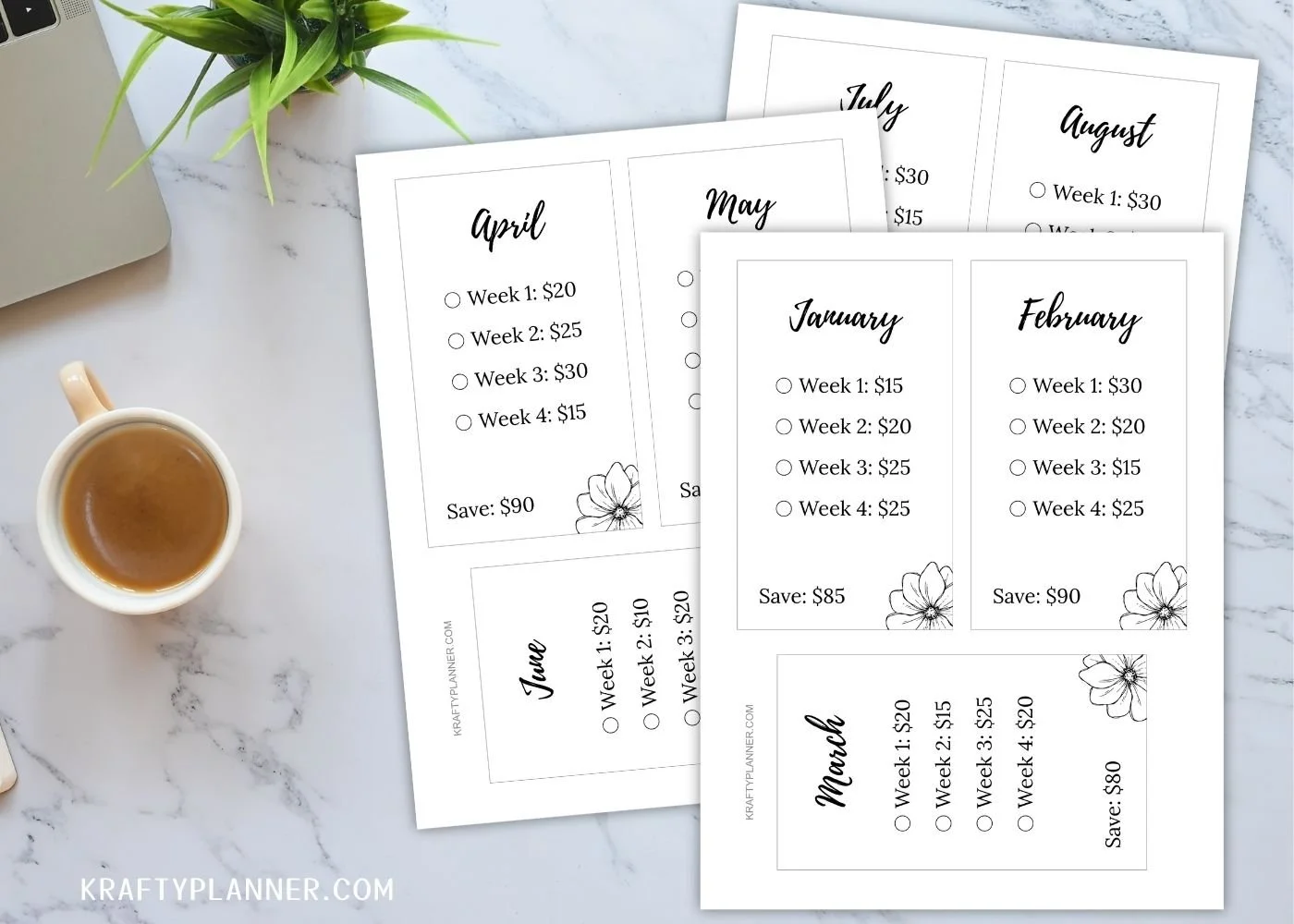 Reader Requested Week: $1,000 Savings Challenge Printable
