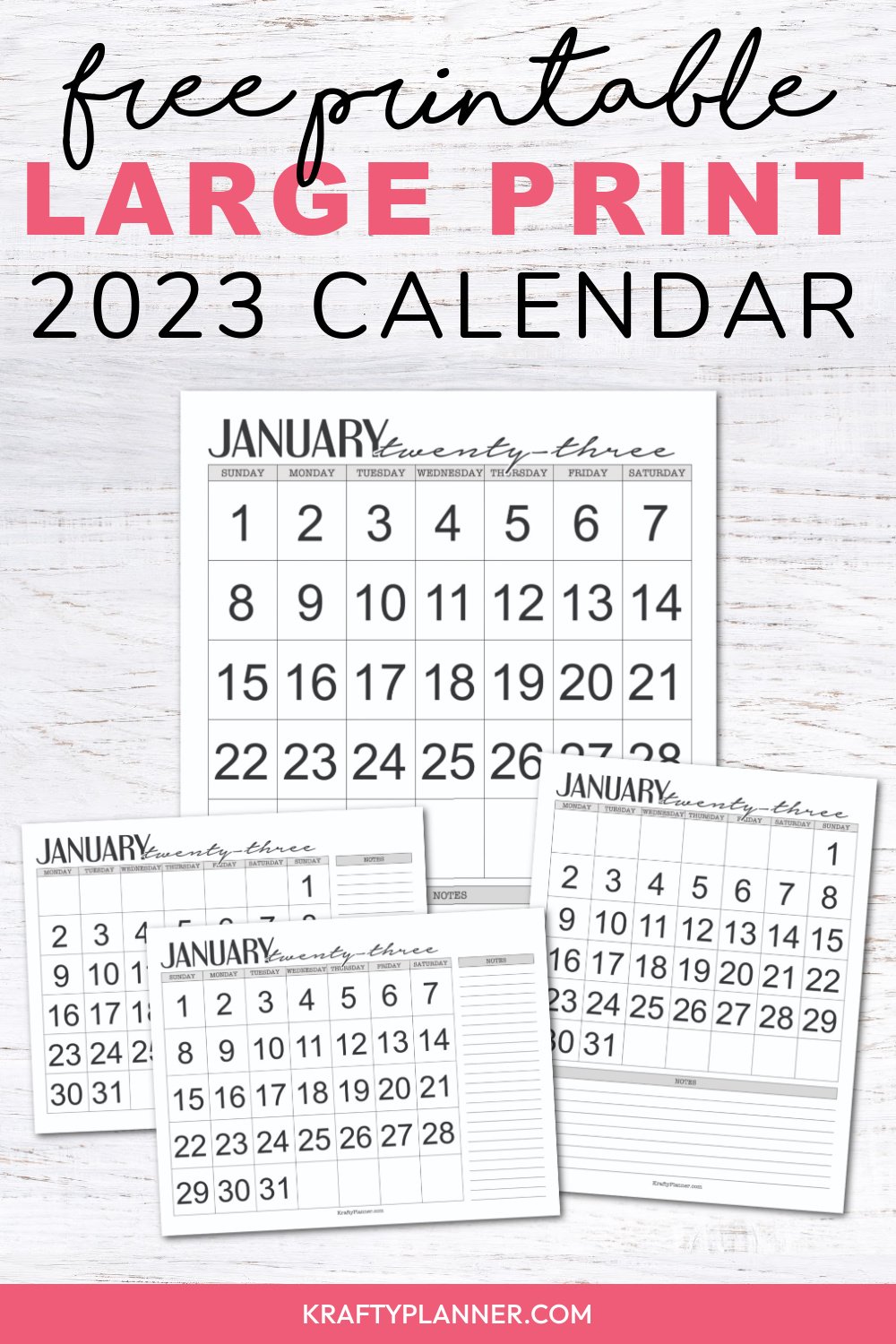 2023 Calendar Monday To Sunday