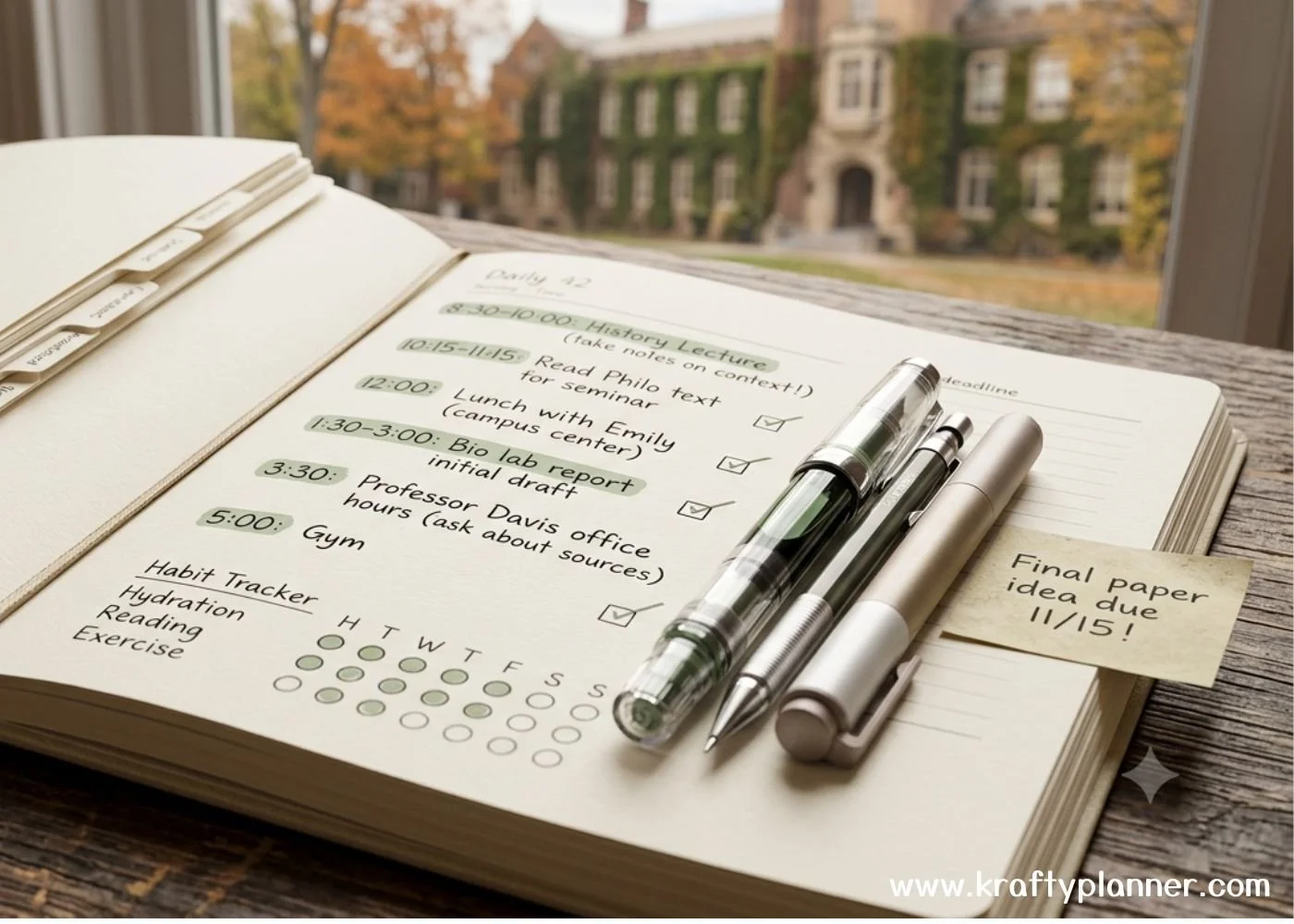 What Makes an Effective Student Planner