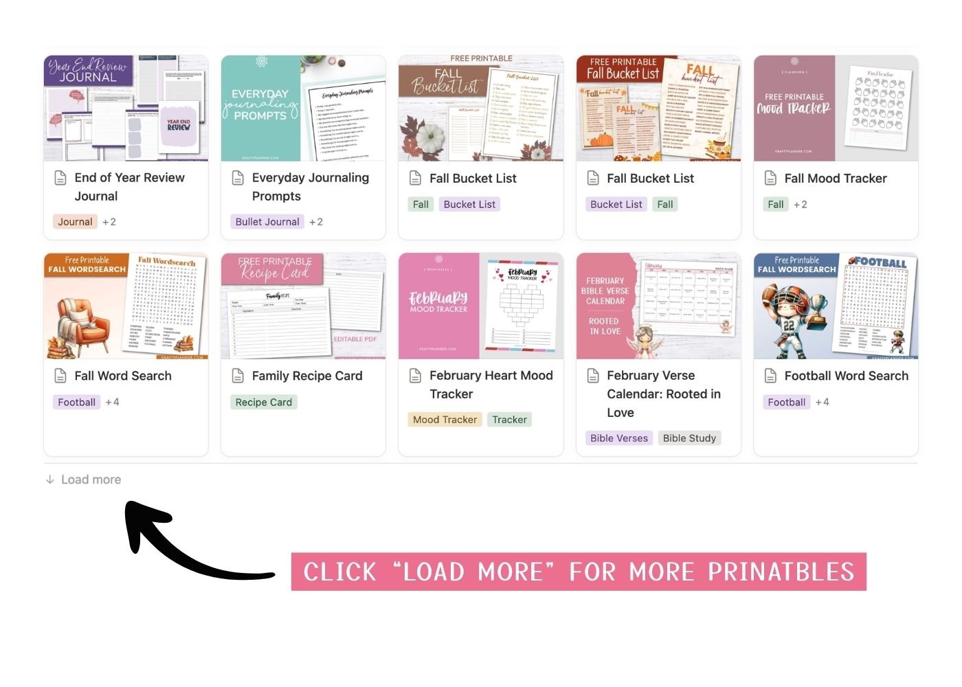 The Krafty Planner Printable Library Just Got a Major Upgrade!